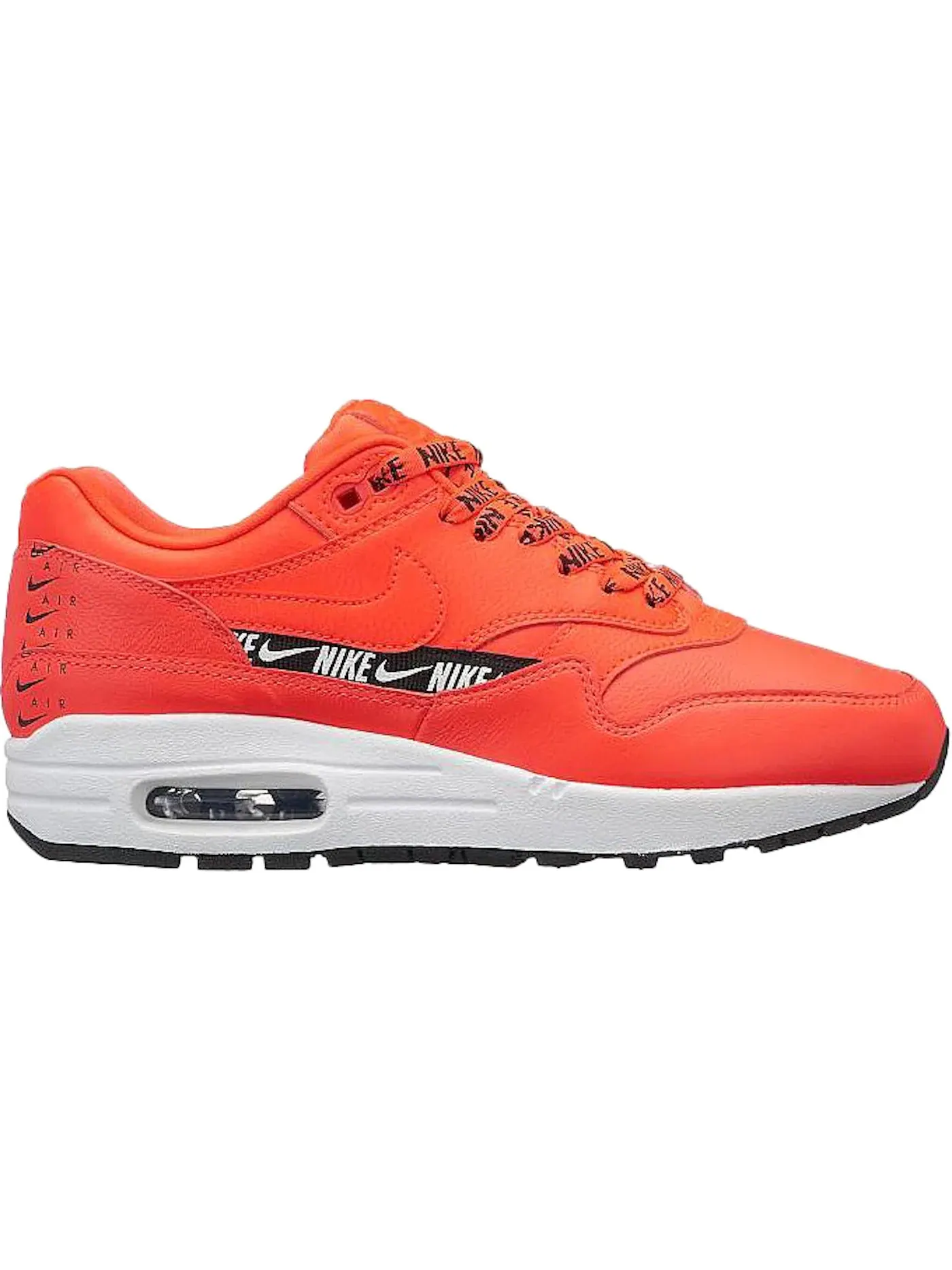 Женские кроссовки с принтом Nike Air Max 1 Nike — изображение 1 из 1, яркий/яркий-черный