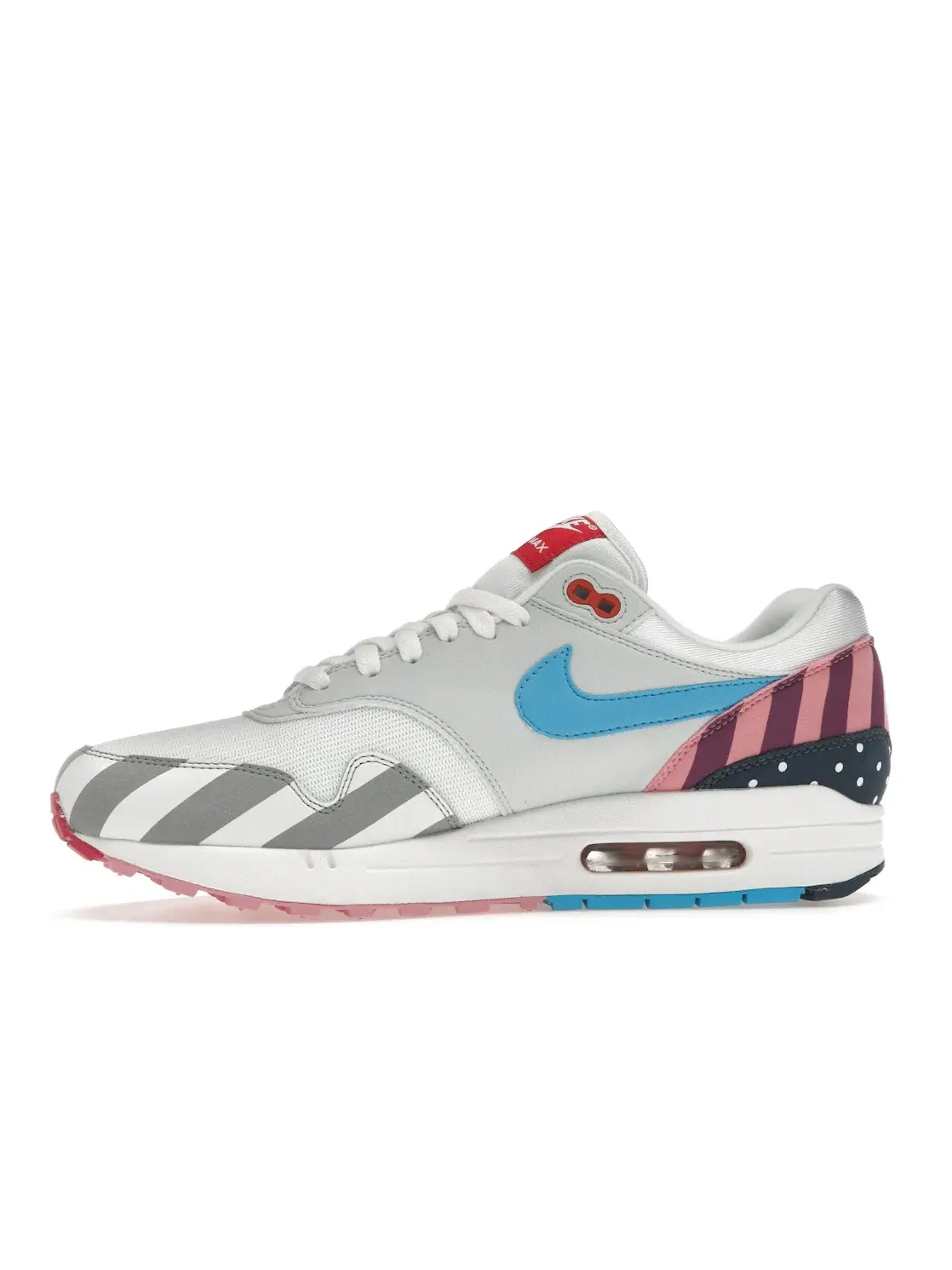 Мужские кроссовки Lifestyle с принтом Nike Air Max 1 Parra — изображение 3 из 4, белый/мульти