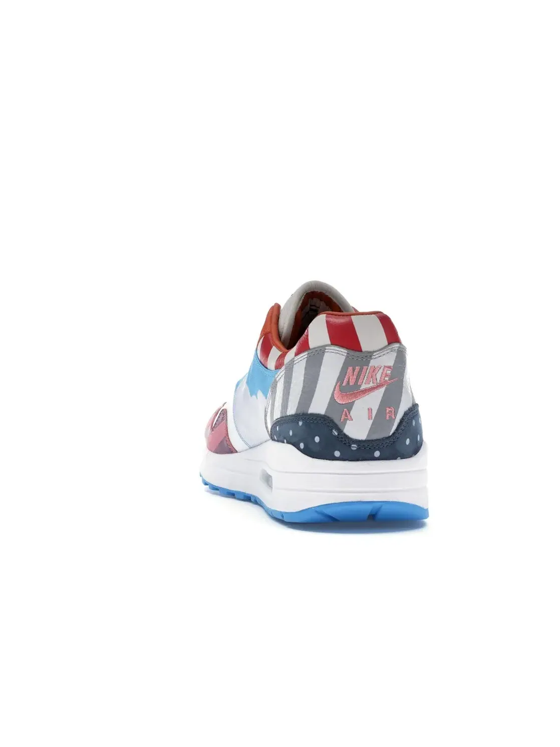 Мужские кроссовки с реверсивным принтом Nike Air Max 1 — изображение 4 из 4, белый/мульти