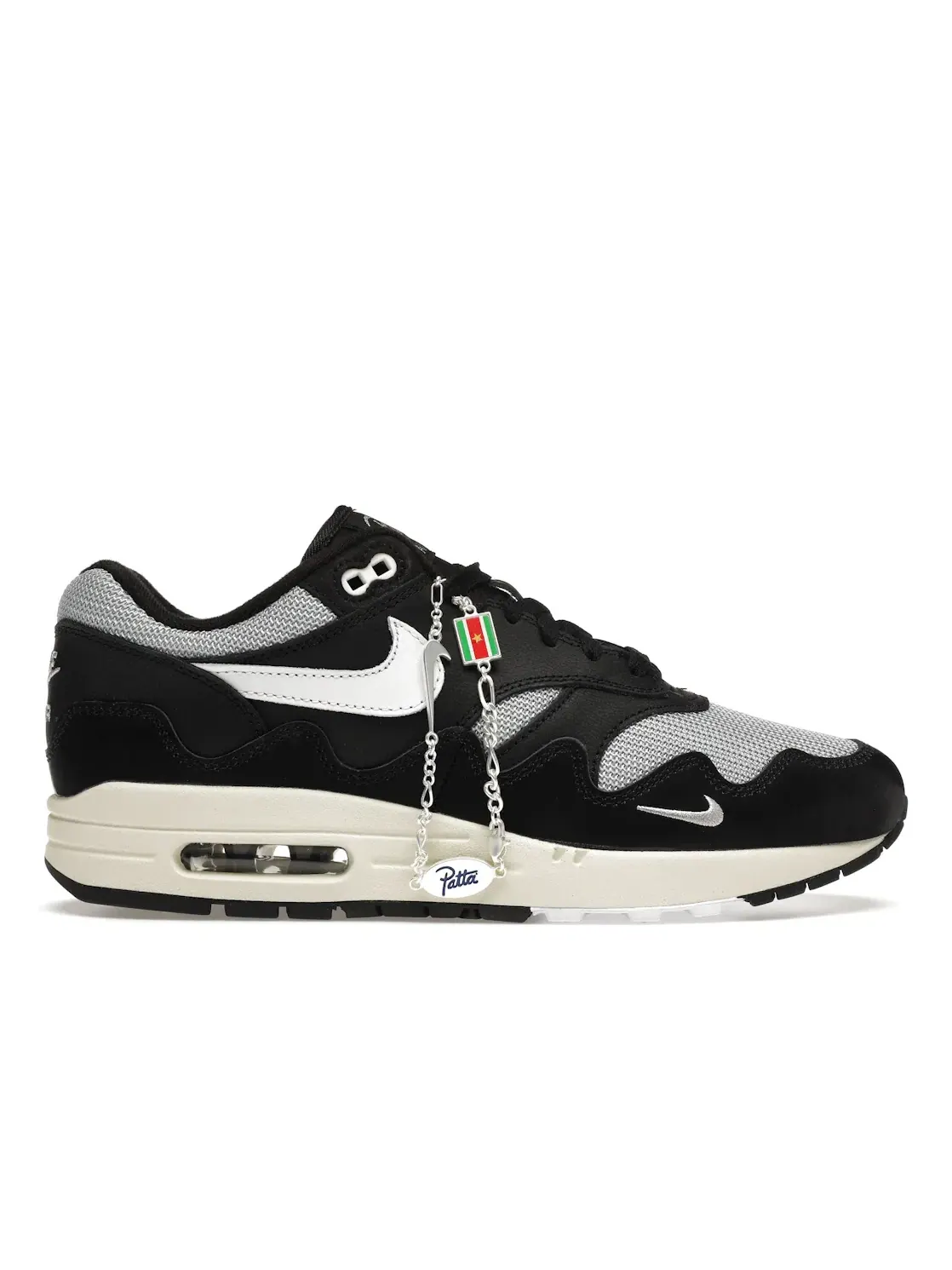 Мужские кроссовки с принтом Patta Waves Nike Air Max 1 — изображение 1 из 4