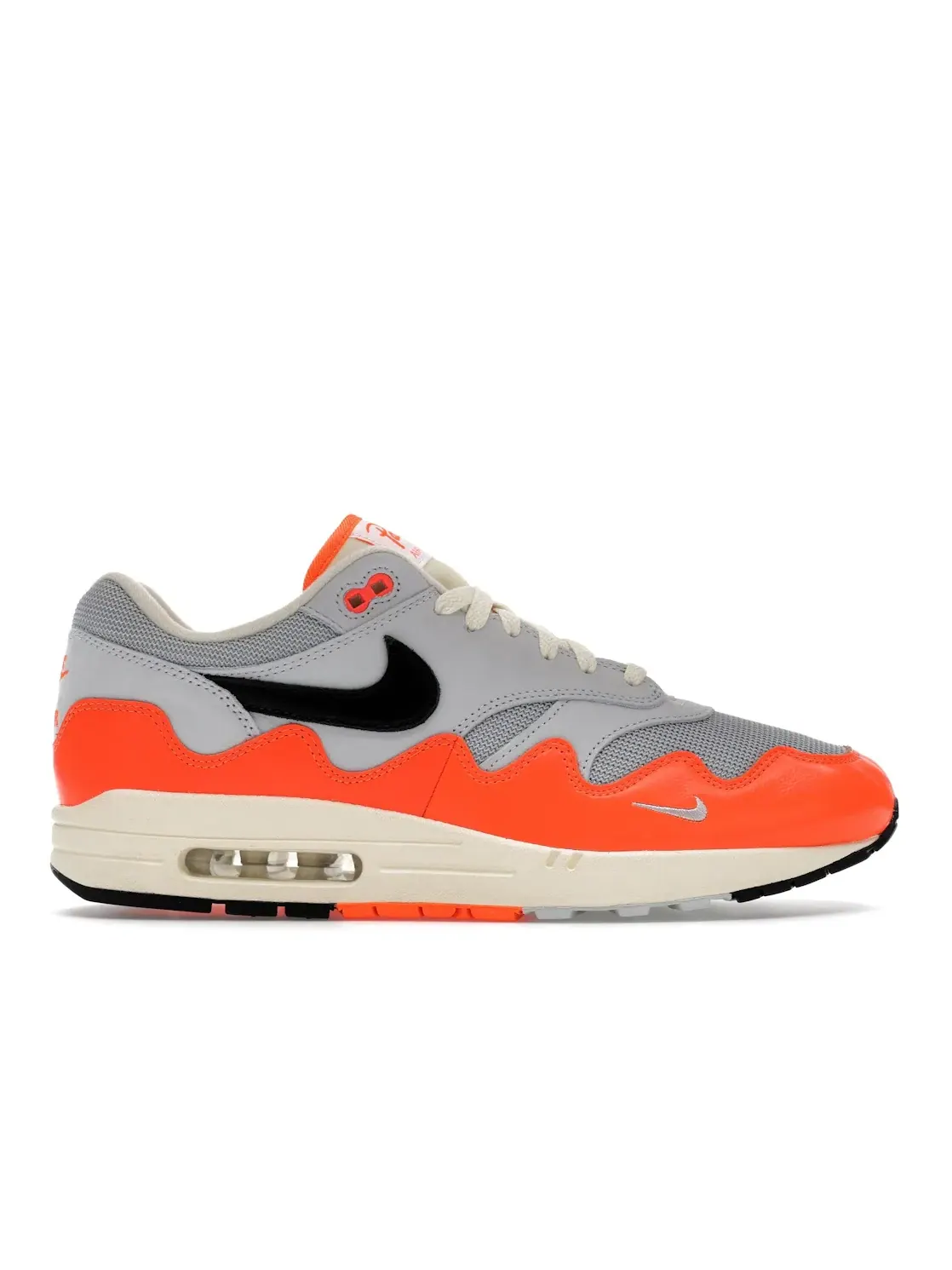 Мужские кроссовки Lifestyle с браслетом Nike Air Max 1 Patta Waves — изображение 1 из 4, черный/платиновый