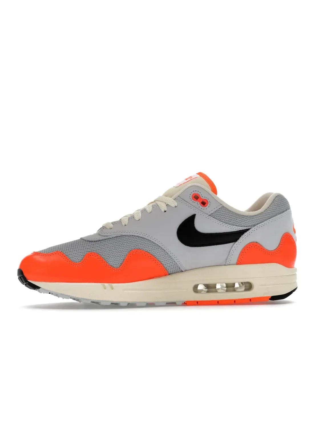 Мужские кроссовки Lifestyle с браслетом Nike Air Max 1 Patta Waves — изображение 3 из 4, черный/платиновый
