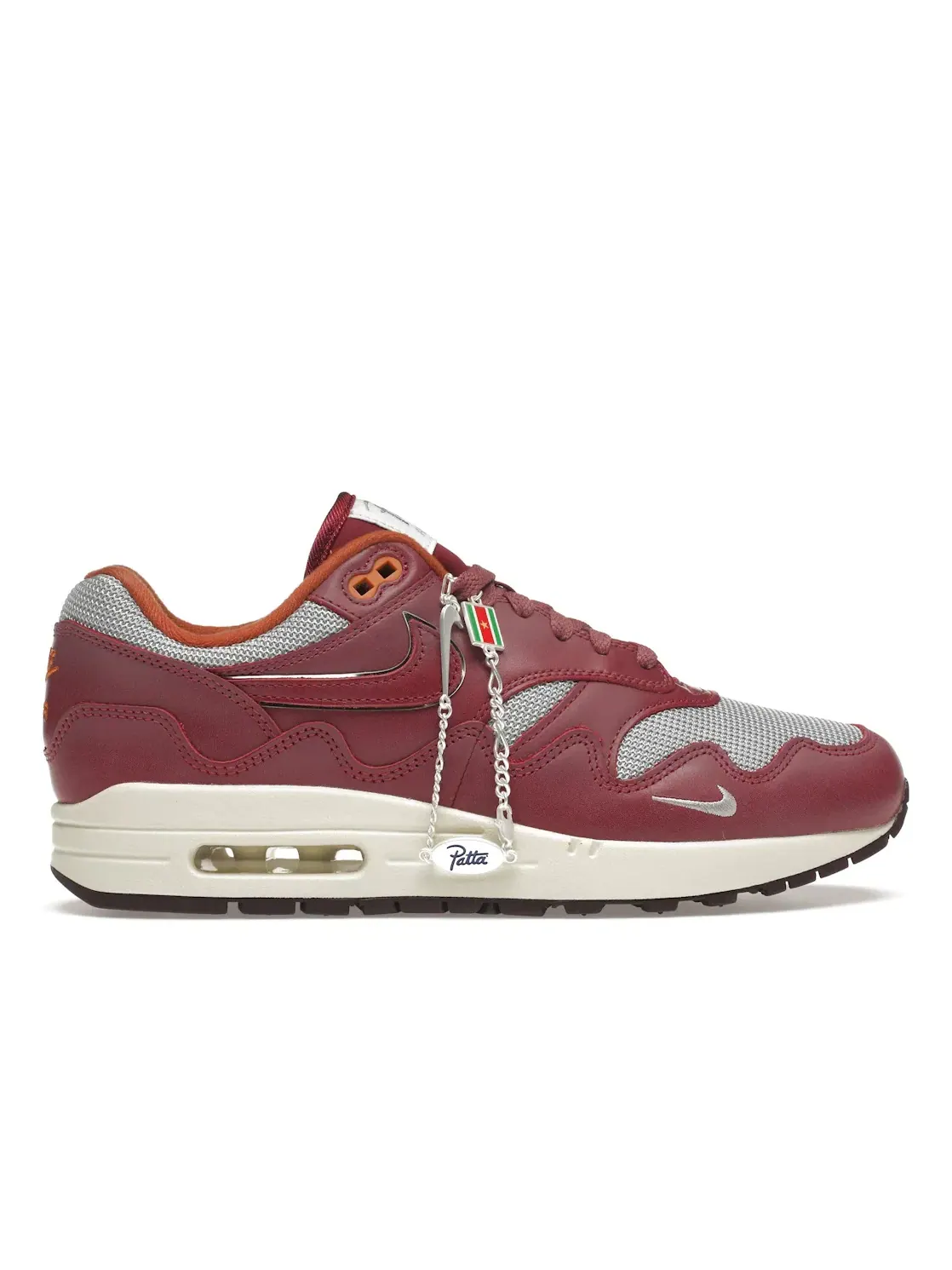 Мужские кроссовки Lifestyle Nike Air Max 1 — изображение 1 из 4, металлик серебристый