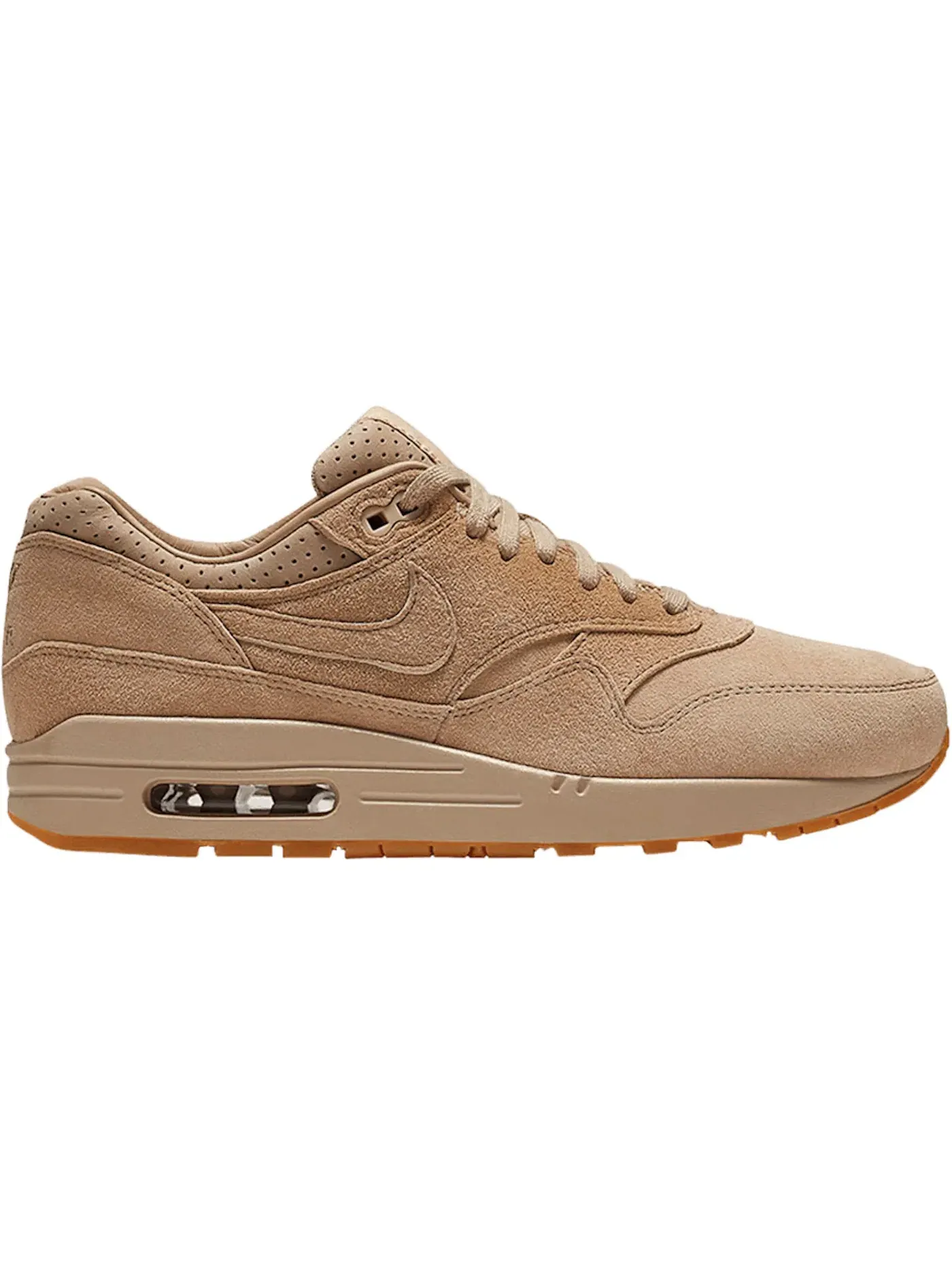 Женские кроссовки Lifestyle Nike Air Max 1 Pinnacle Linen — изображение 1 из 1, светлый коричневый