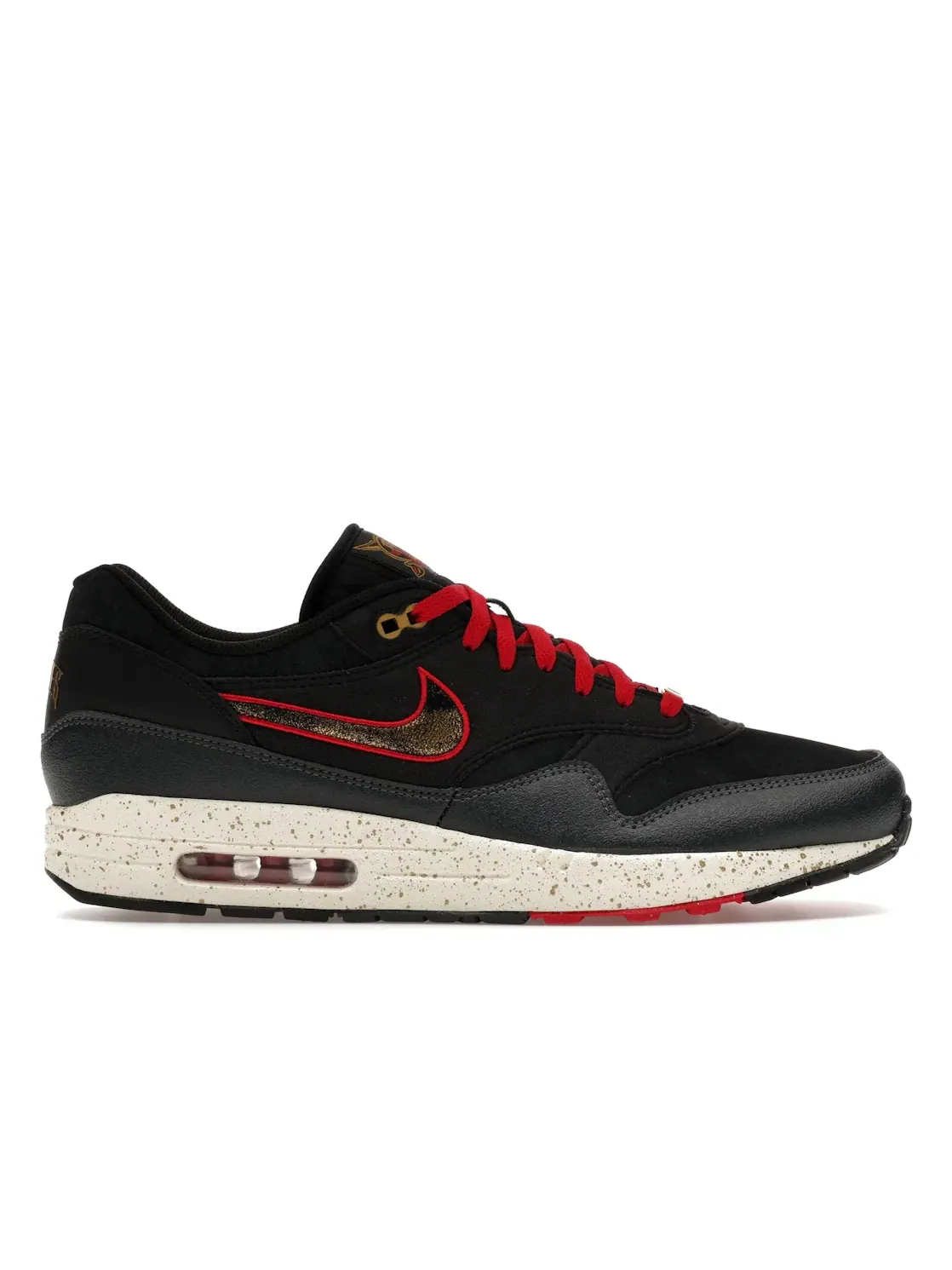 Мужские кроссовки Lifestyle Nike Air Max 1 — изображение 1 из 4, черный/красный