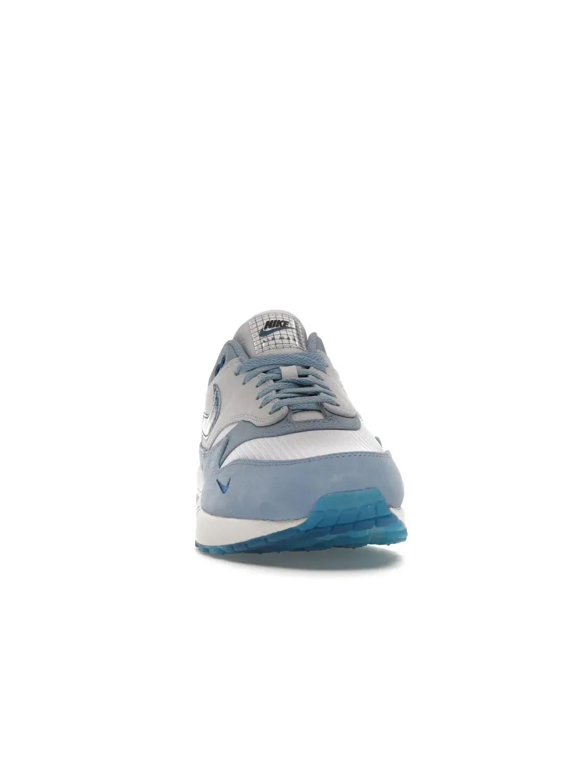 Мужские кроссовки Lifestyle с принтом Nike Air Max 1 Premium — изображение 2 из 4, белый/темный синий/синий