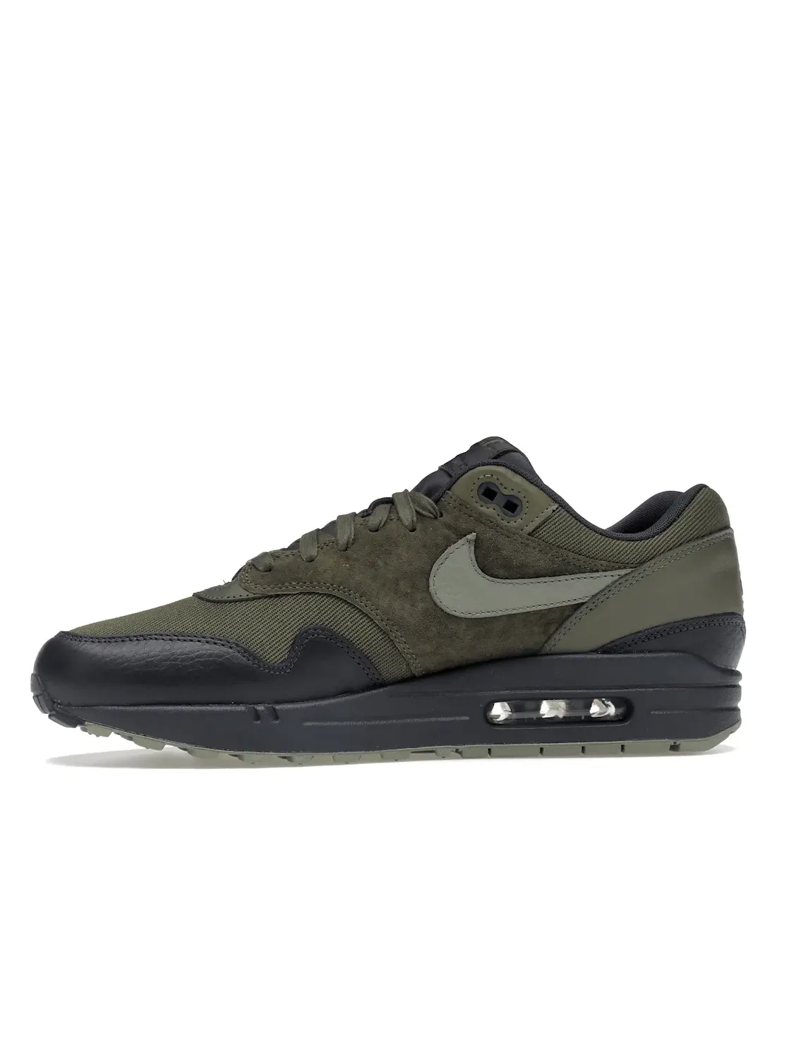 Мужские кроссовки Lifestyle Nike Air Max 1 — изображение 3 из 4, оливковый/темный