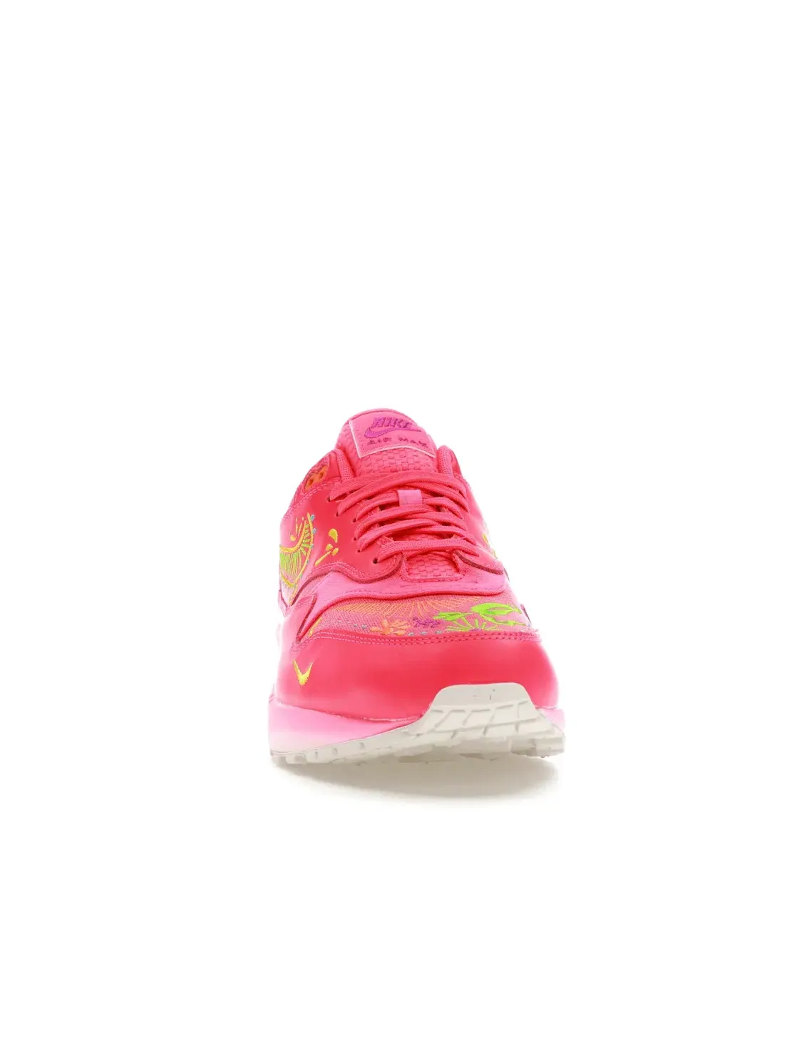 Мужские кроссовки Lifestyle Nike Air Max 1 PRM — изображение 2 из 4, розовый//желтый/зеленый