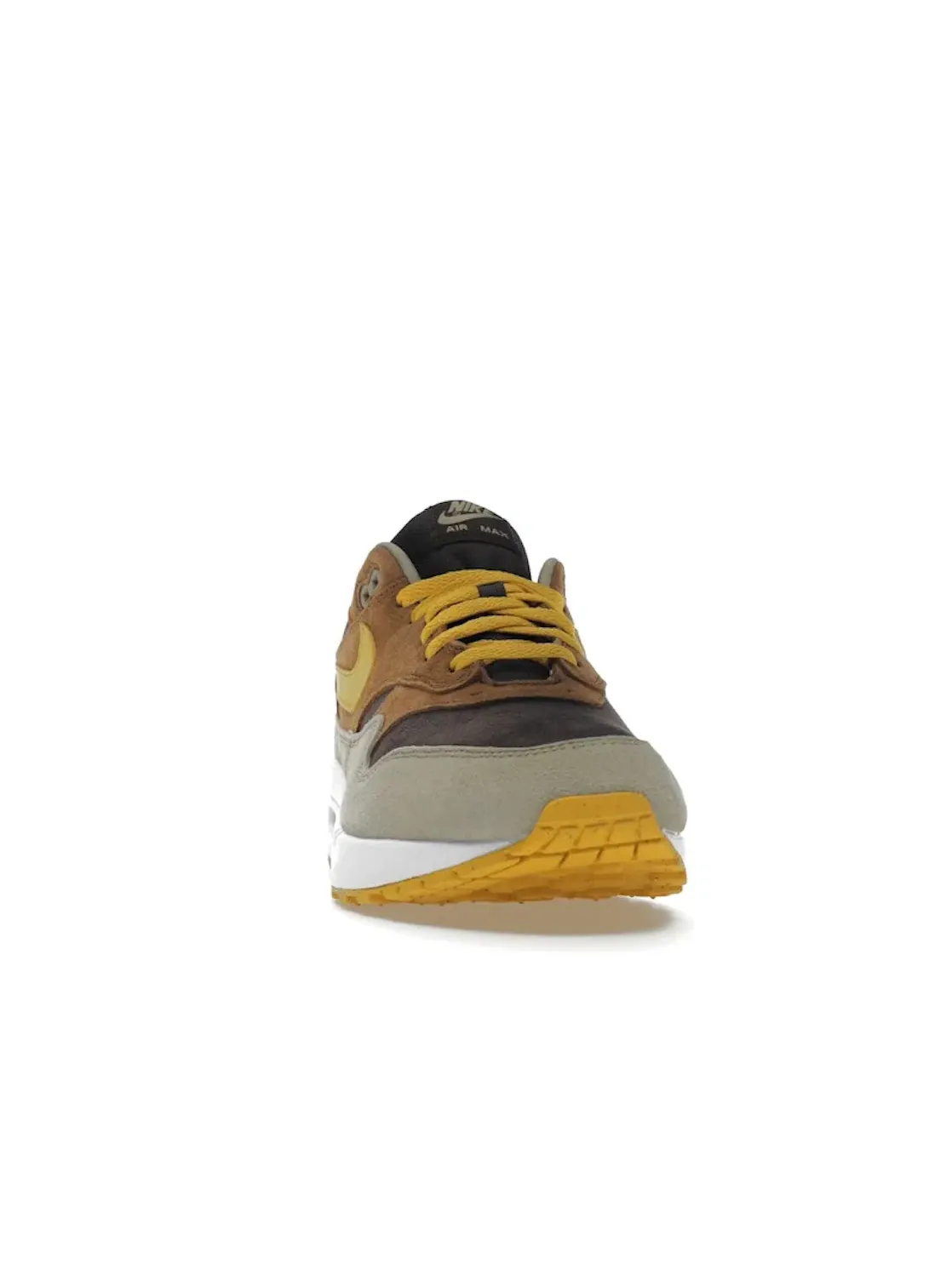 Мужские кроссовки Lifestyle с замшевым верхом Nike Air Max 1 PRM — изображение 2 из 4, желтый-коричневый