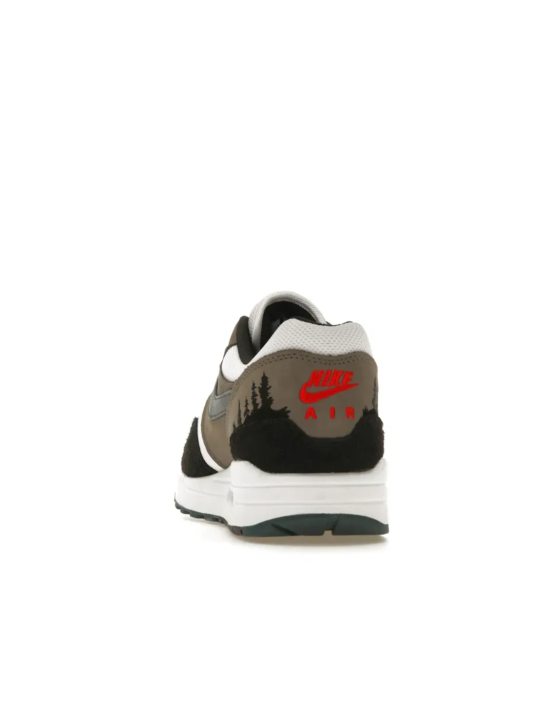 Мужские кроссовки Lifestyle с принтом Nike Air Max 1 PRM — изображение 4 из 4, белый/синий-черный-серый