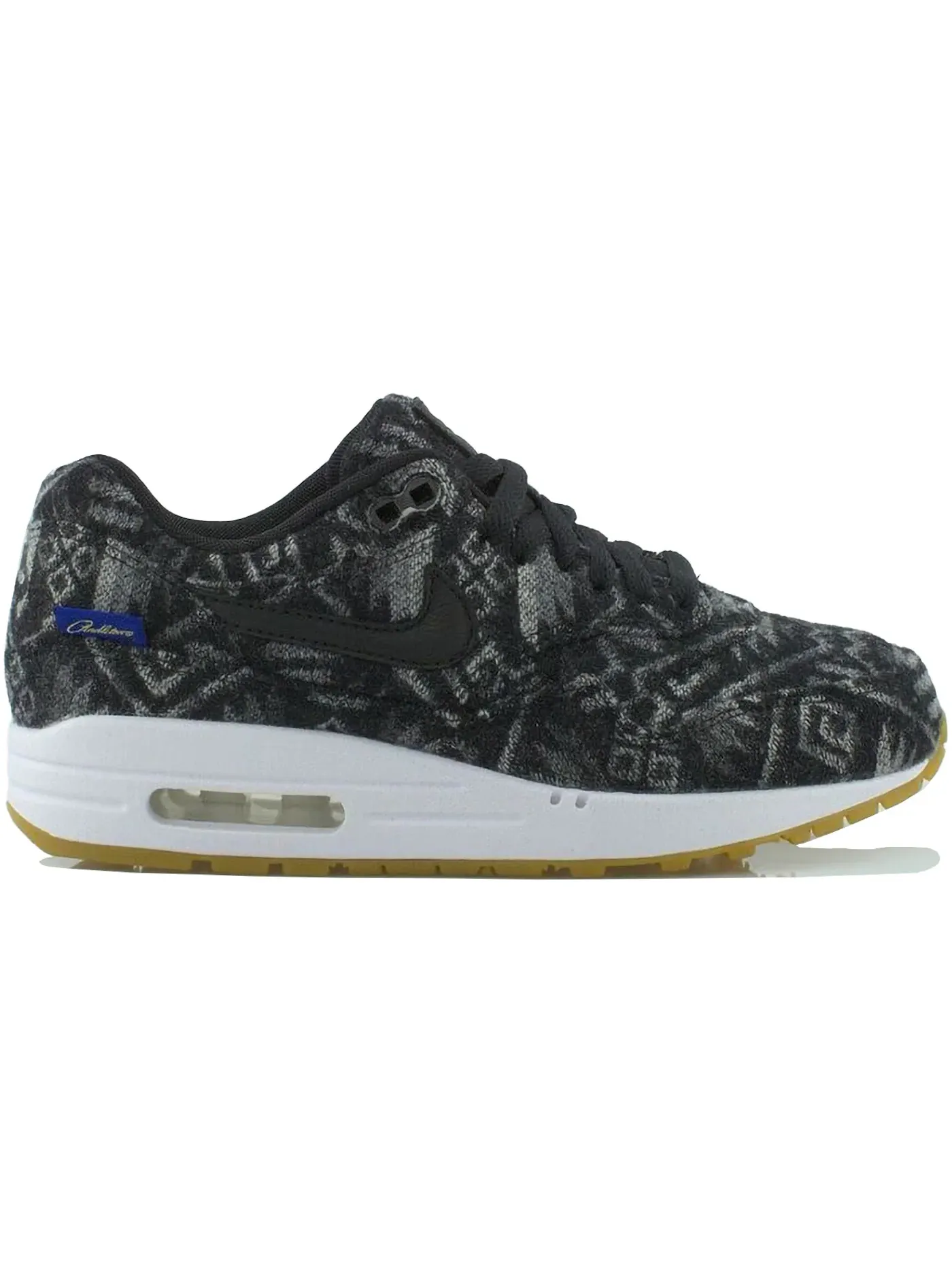 Женские кроссовки Lifestyle Nike Air Max 1 PRM — изображение 1 из 1, серый/черный