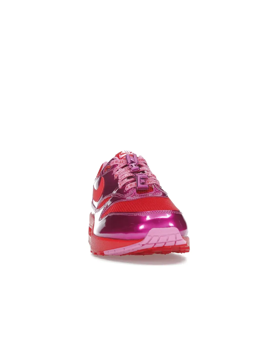 Мужские кроссовки с принтом Nike Air Max 1 PRM Nike — изображение 2 из 4, розовый/красный