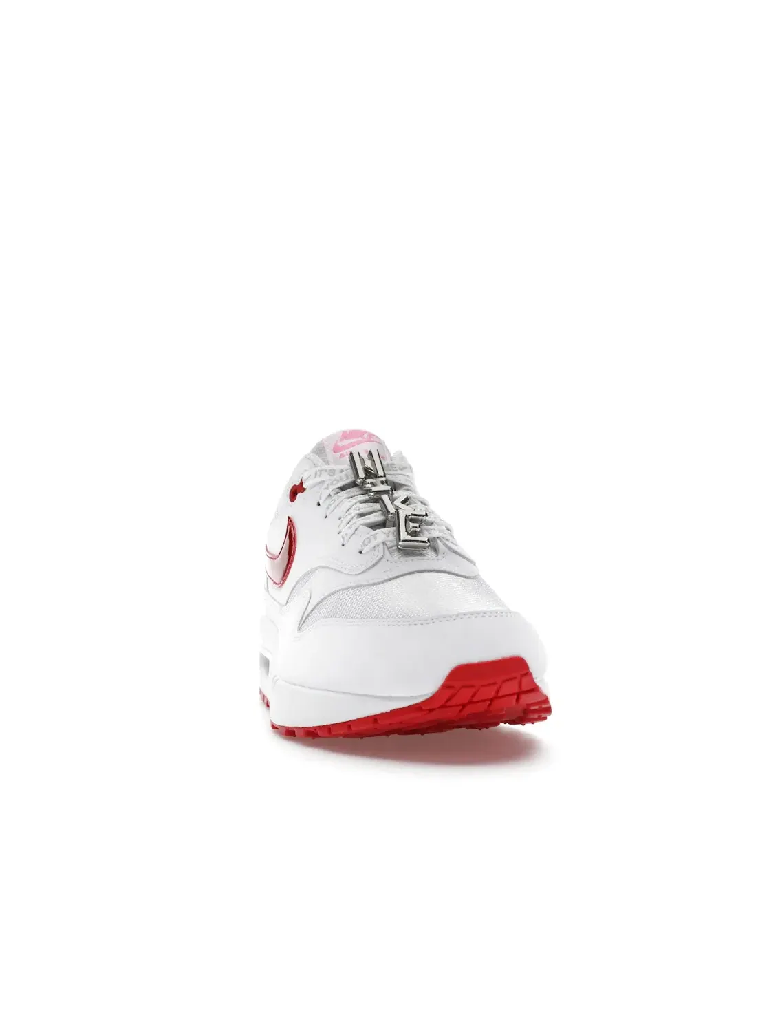 Мужские кроссовки с принтом Nike Air Max 1 PRM Nike — изображение 2 из 4, белый/красный/розовый