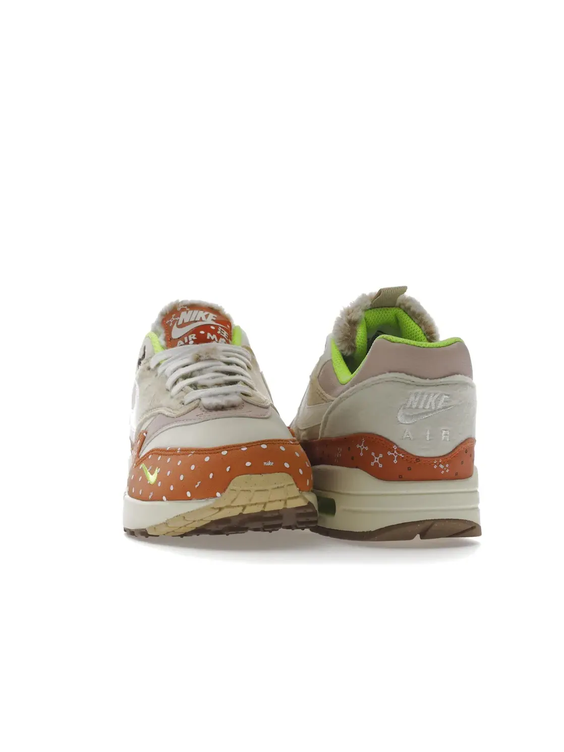 Женские кроссовки Lifestyle Nike Air Max 1 PRM — изображение 2 из 4, оранжевый