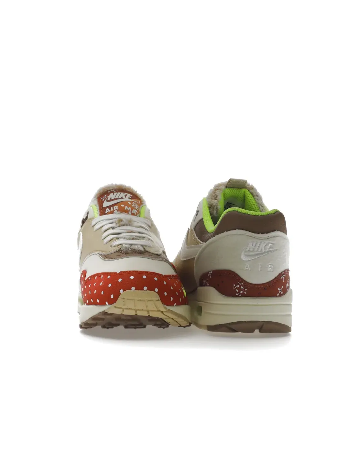 Женские кроссовки Lifestyle Nike Air Max 1 PRM — изображение 4 из 4, оранжевый