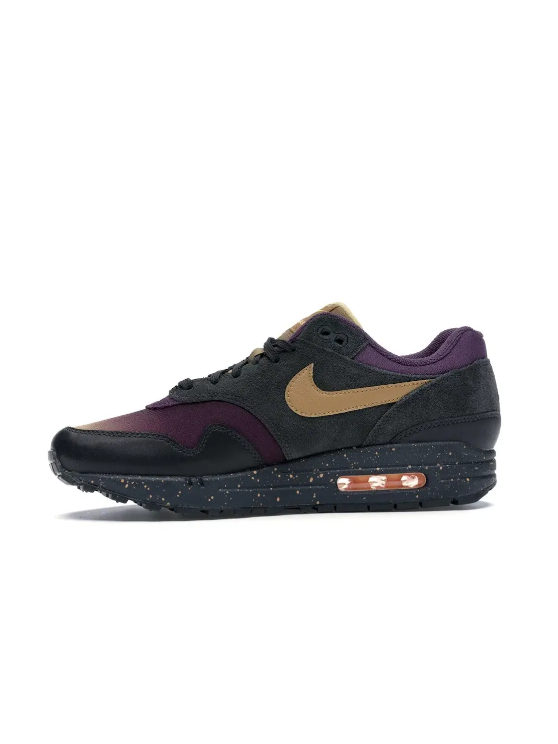 Мужские кроссовки для повседневной носки Nike Air Max 1 Pro Purple Fade — изображение 3 из 4, фиолетовый--золотистый