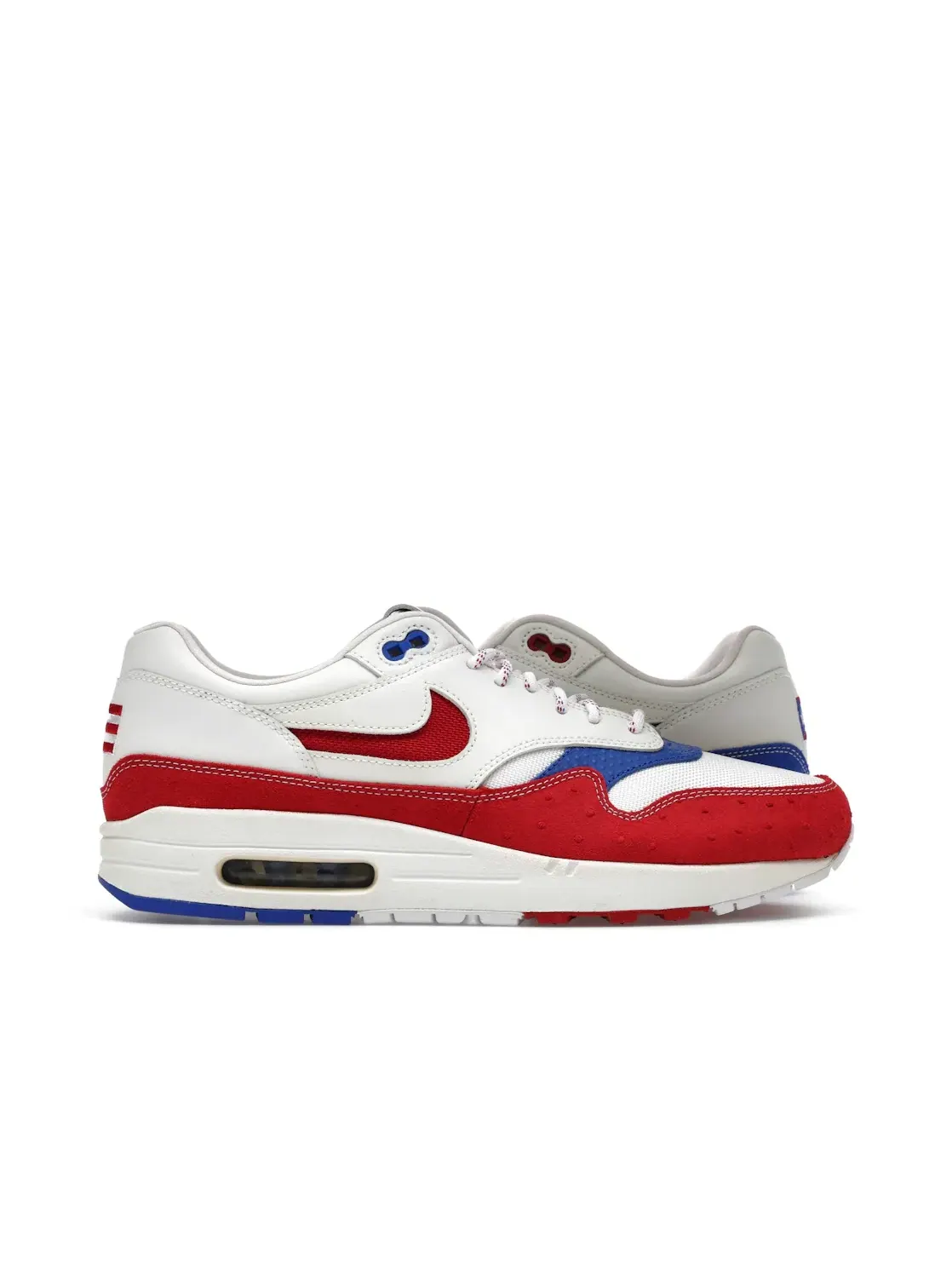 Мужские кроссовки Lifestyle Nike Air Max 1 — изображение 1 из 4, белый/красный-синий