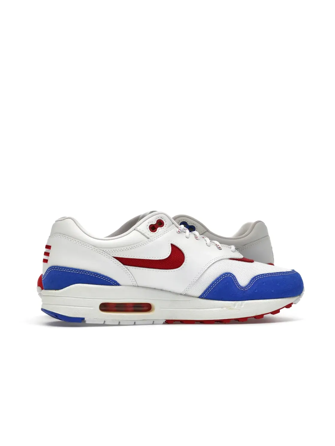 Мужские кроссовки Lifestyle Nike Air Max 1 — изображение 3 из 4, белый/красный-синий