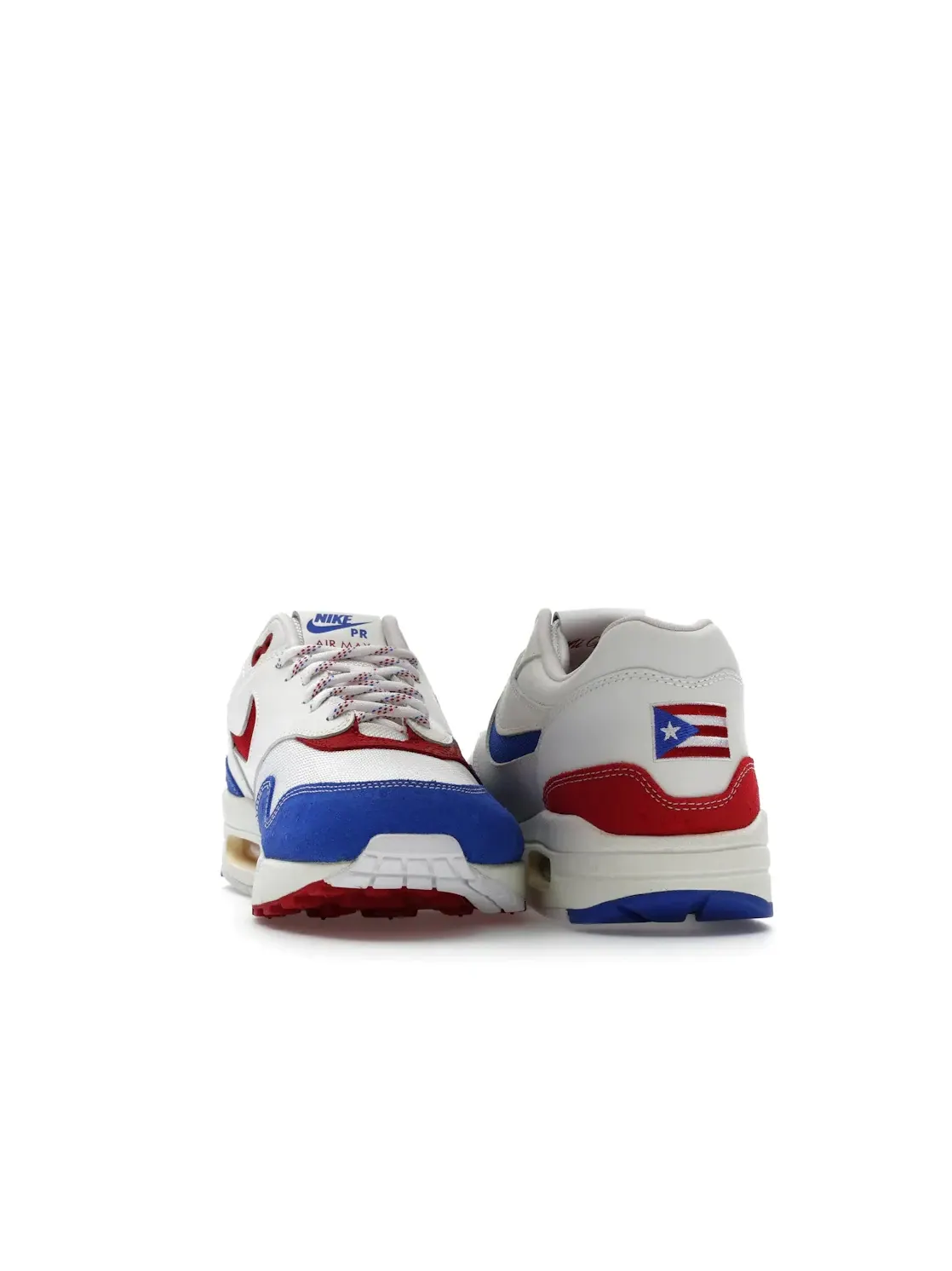 Мужские кроссовки Lifestyle Nike Air Max 1 — изображение 4 из 4, белый/красный-синий