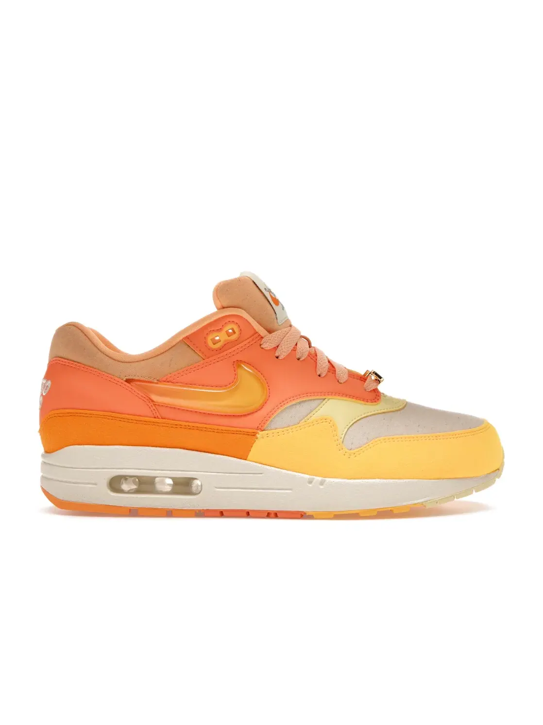 Мужские кроссовки с технологией Air Orange Frost Nike Air Max 1 — изображение 1 из 4, оранжевый