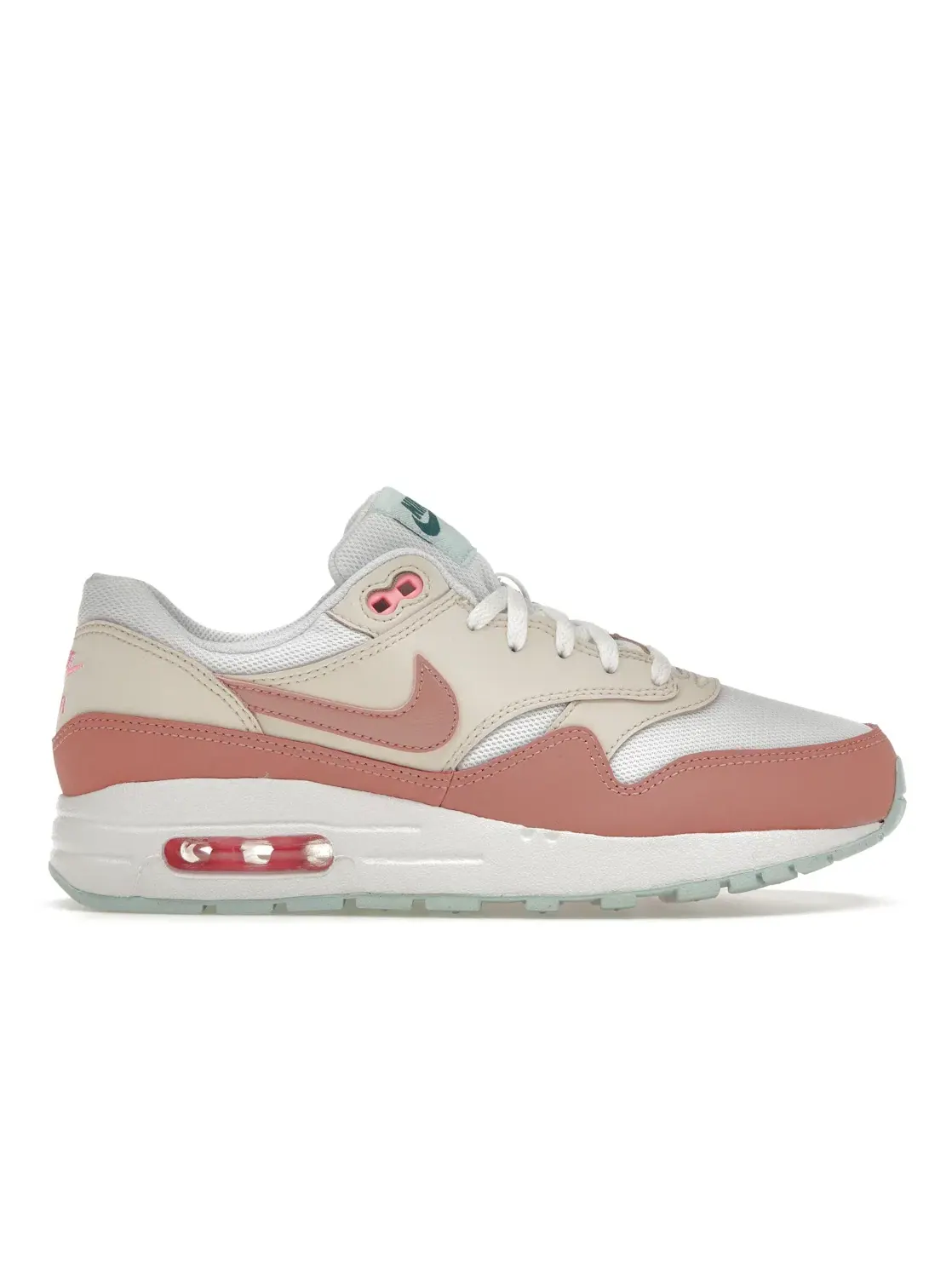 Детские кроссовки Lifestyle Nike Air Max 1 — изображение 1 из 4, белый/красный//розовый