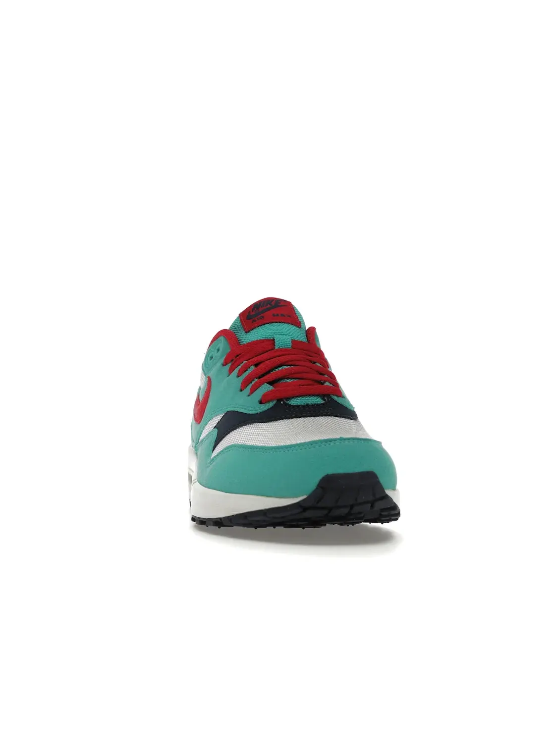 Женские кроссовки с ретро-дизайном Nike Air Max 1 — изображение 2 из 4, красный