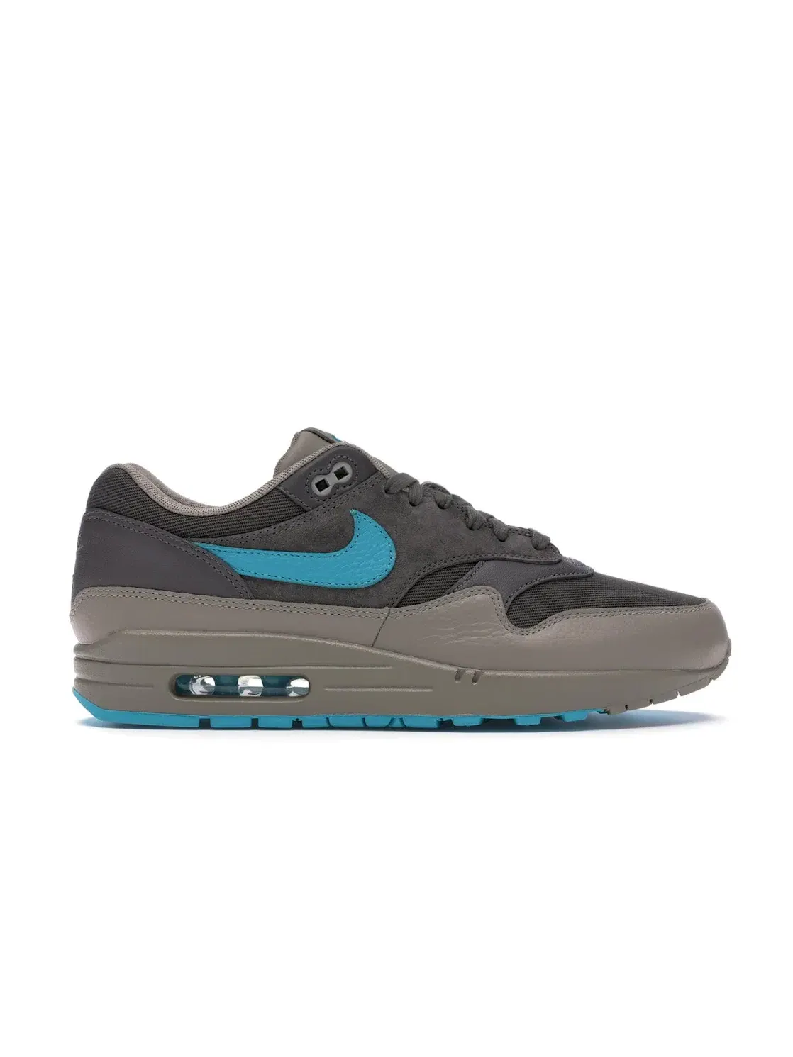Мужские кроссовки Lifestyle с замшевым верхом Nike Air Max 1 — изображение 1 из 4, хаки-зеленый