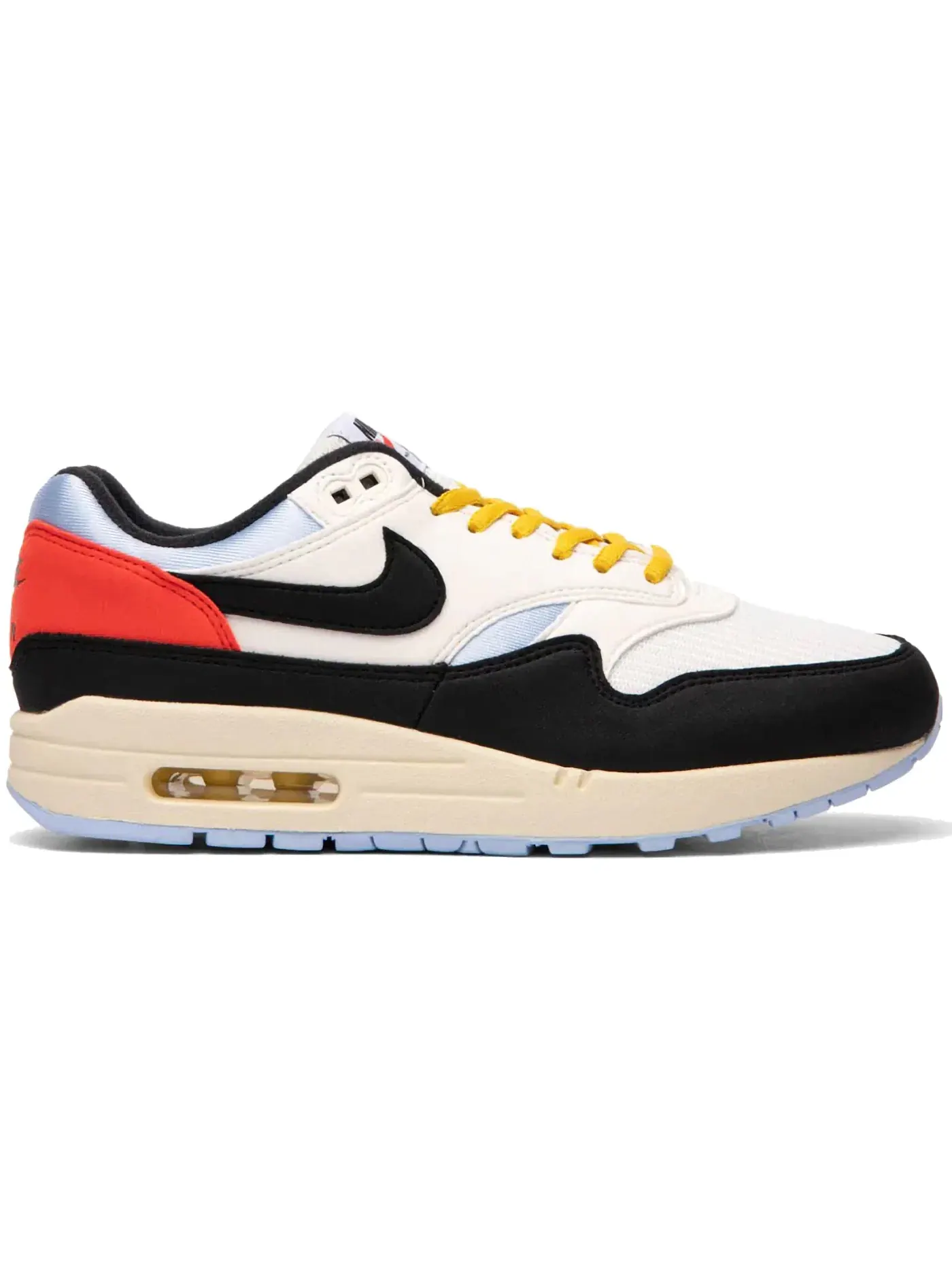 Женские кроссовки с повседневным стилем Nike Air Max 1 — изображение 1 из 1, черный