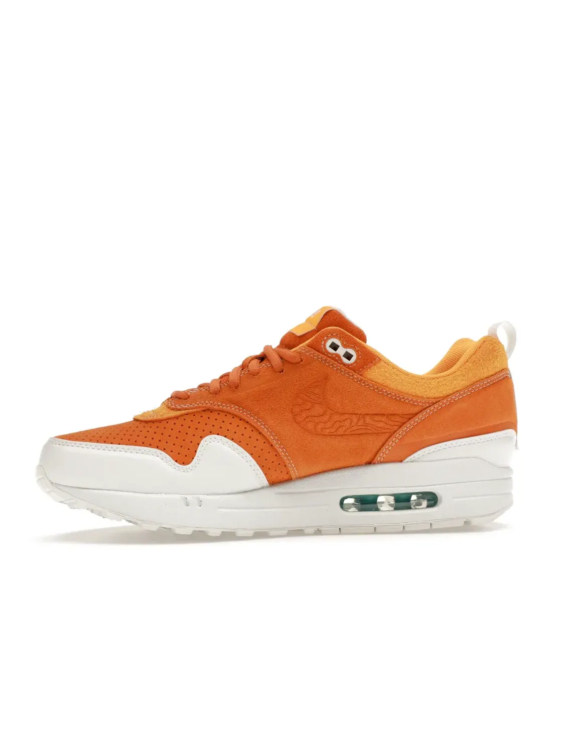 Женские кроссовки с контрастным дизайном Nike Air Max 1 — изображение 3 из 4, белый