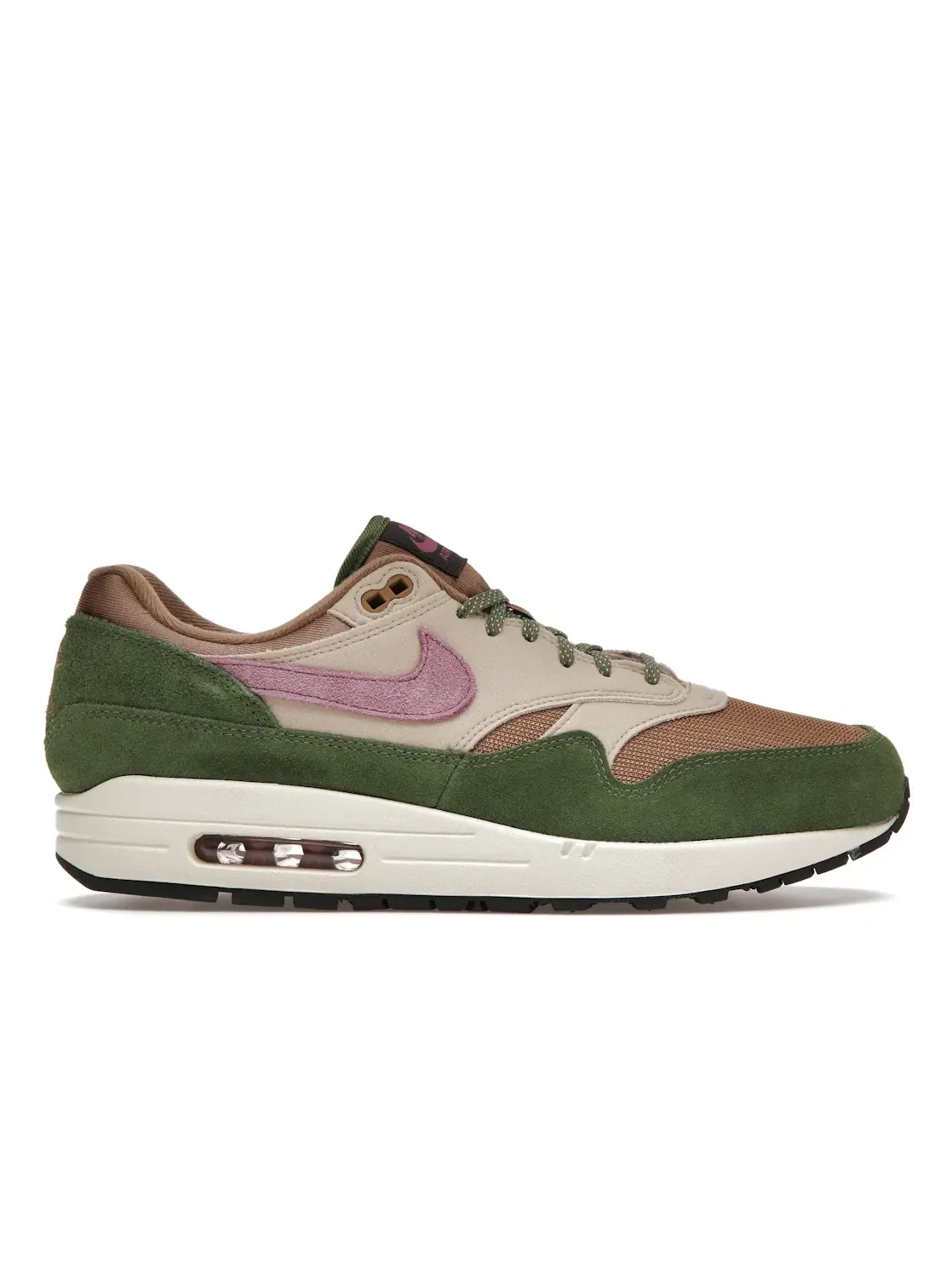Мужские кроссовки с принтом Nike Air Max 1 SH, Treeline/Light Bordeax — изображение 1 из 4
