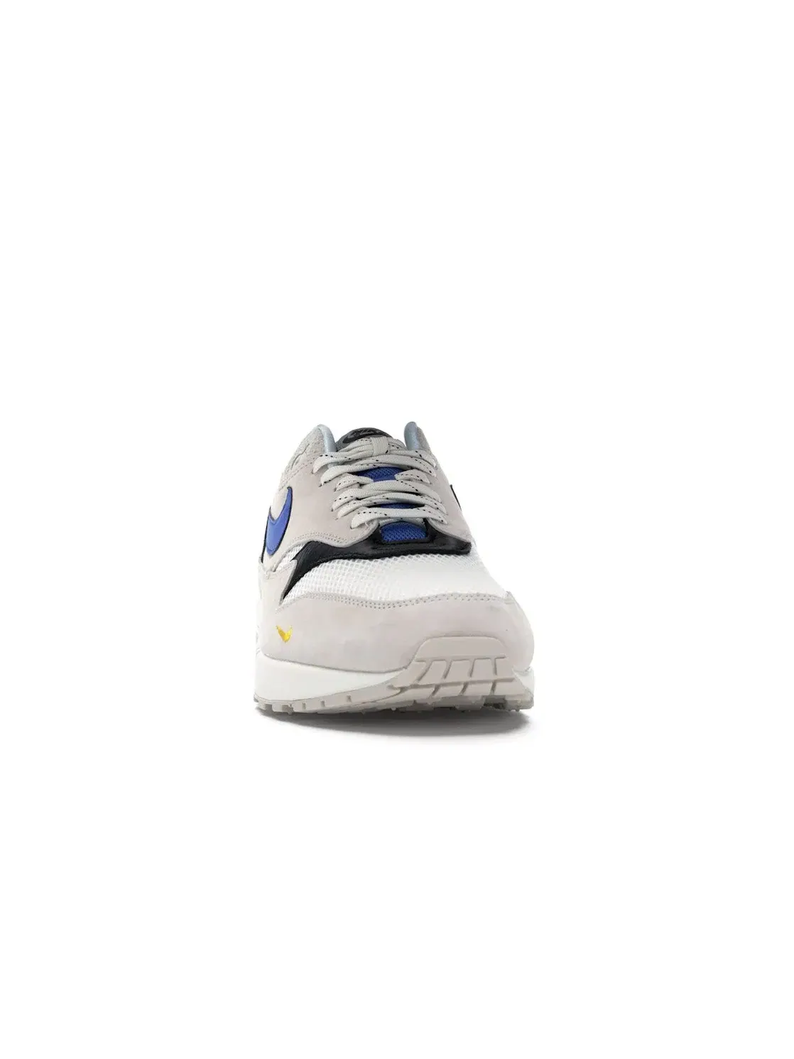 Мужские кроссовки Lifestyle с замшей и сеткой Nike Air Max 1 — изображение 2 из 4, бежевый/синий-черный
