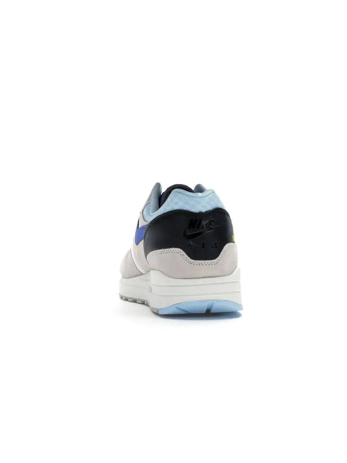 Мужские кроссовки Lifestyle с замшей и сеткой Nike Air Max 1 — изображение 4 из 4, бежевый/синий-черный