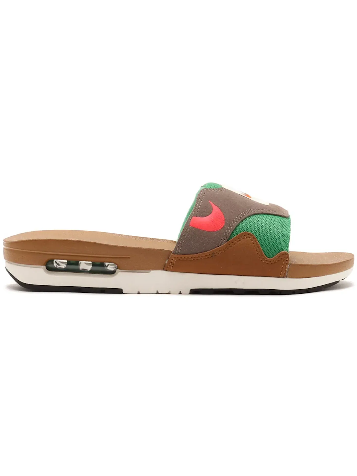 Мужские шлепанцы с открытым носком Nike Air Max 1 Slide — изображение 1 из 1