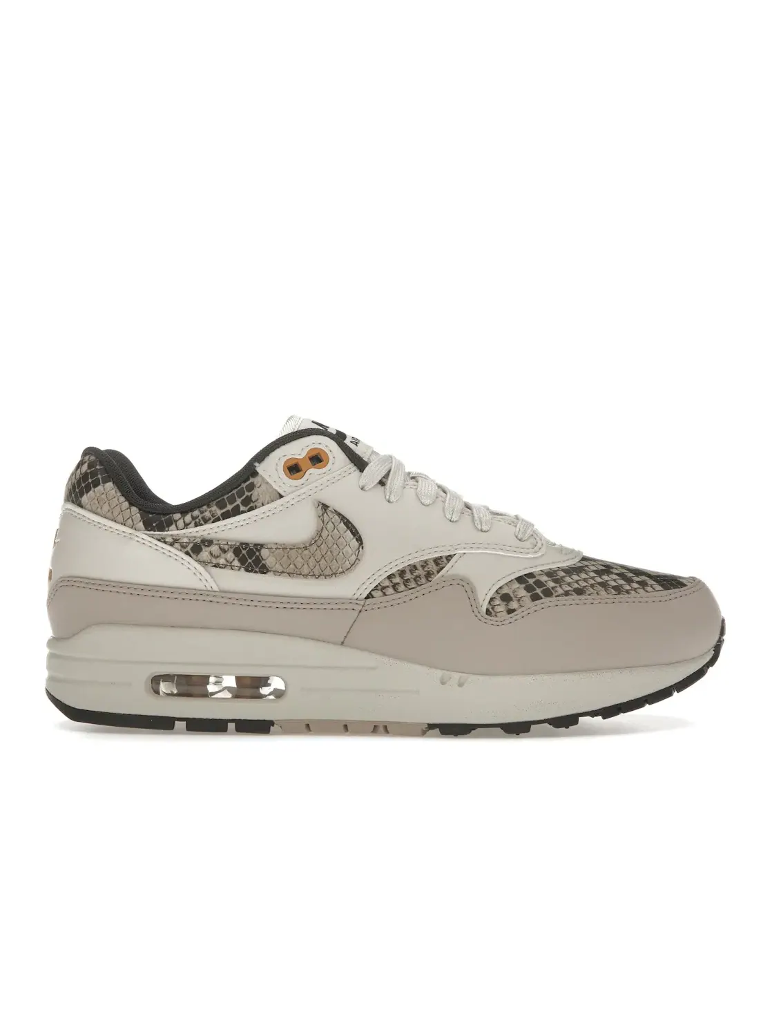 Женские кроссовки с змеиным принтом Nike Air Max 1 — изображение 1 из 4