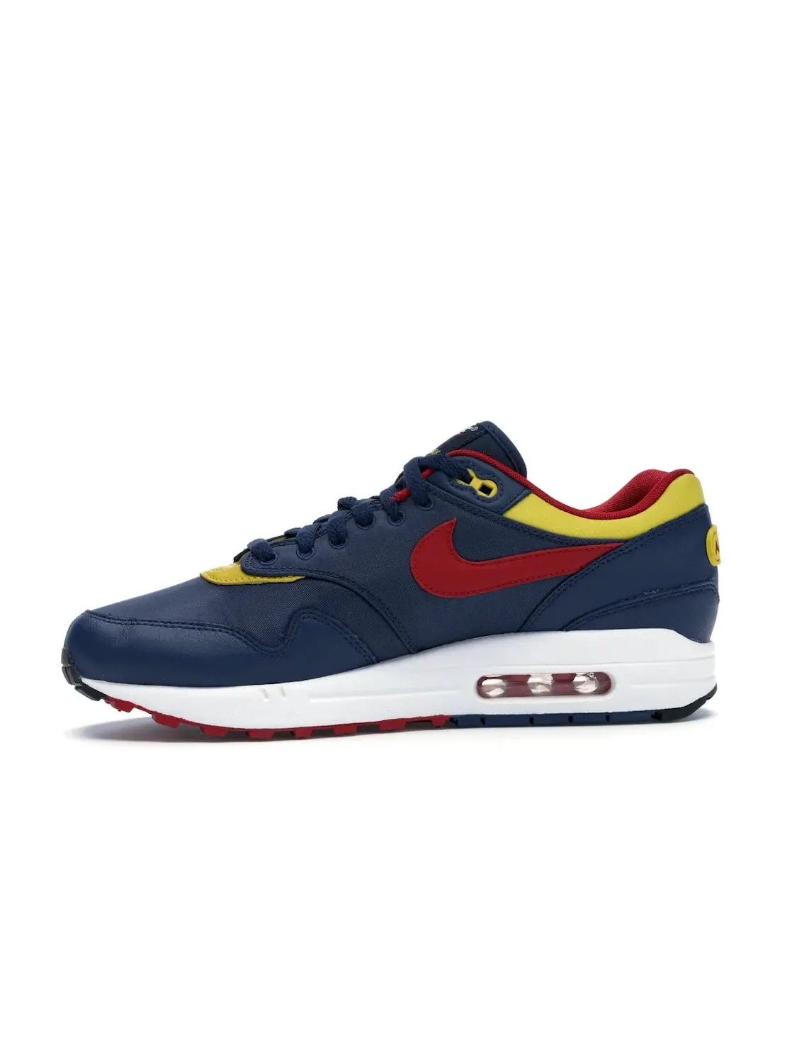 Мужские кроссовки Lifestyle с амортизацией Nike Air Max 1 — изображение 3 из 4, красный--белый