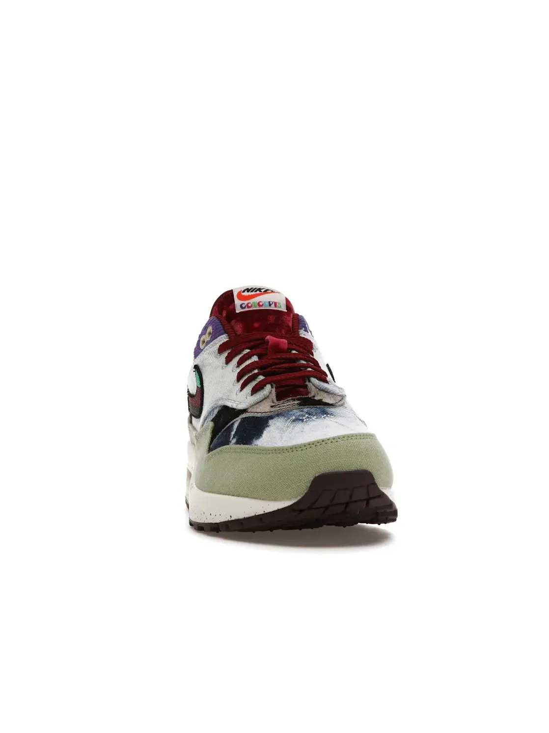 Мужские кроссовки Lifestyle Nike Air Max 1 SP — изображение 2 из 4, зеленый/черный/красный