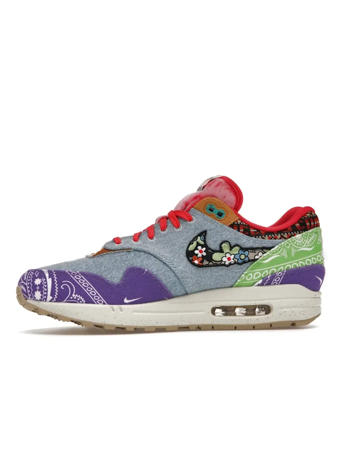 Мужские кроссовки Lifestyle Nike Air Max 1 SP Concepts Far Out — изображение 3 из 4, фиолетовый/мульти