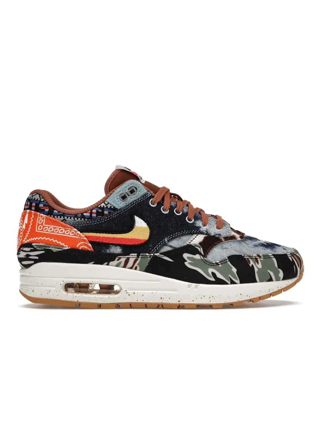 Мужские кроссовки Lifestyle Nike Air Max 1 SP Concepts Heavy — изображение 1 из 4, золотистый/-черный-синий