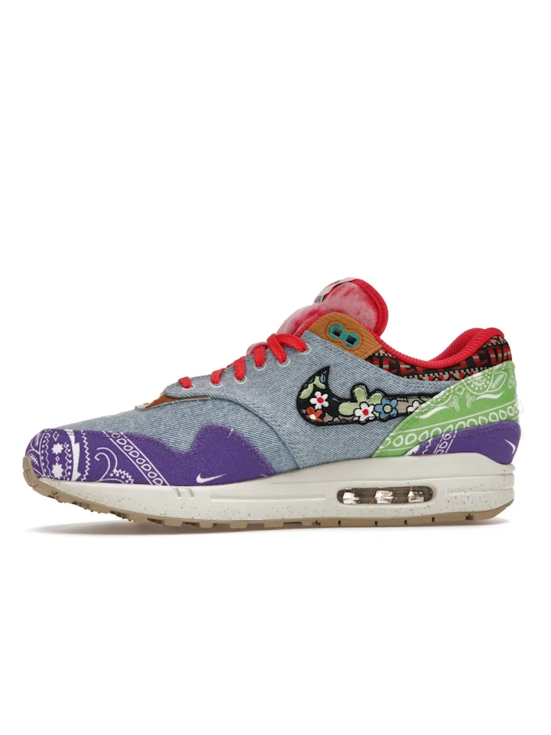 Мужские кроссовки с принтом Nike Air Max 1 SP — изображение 3 из 4, фиолетовый/мульти