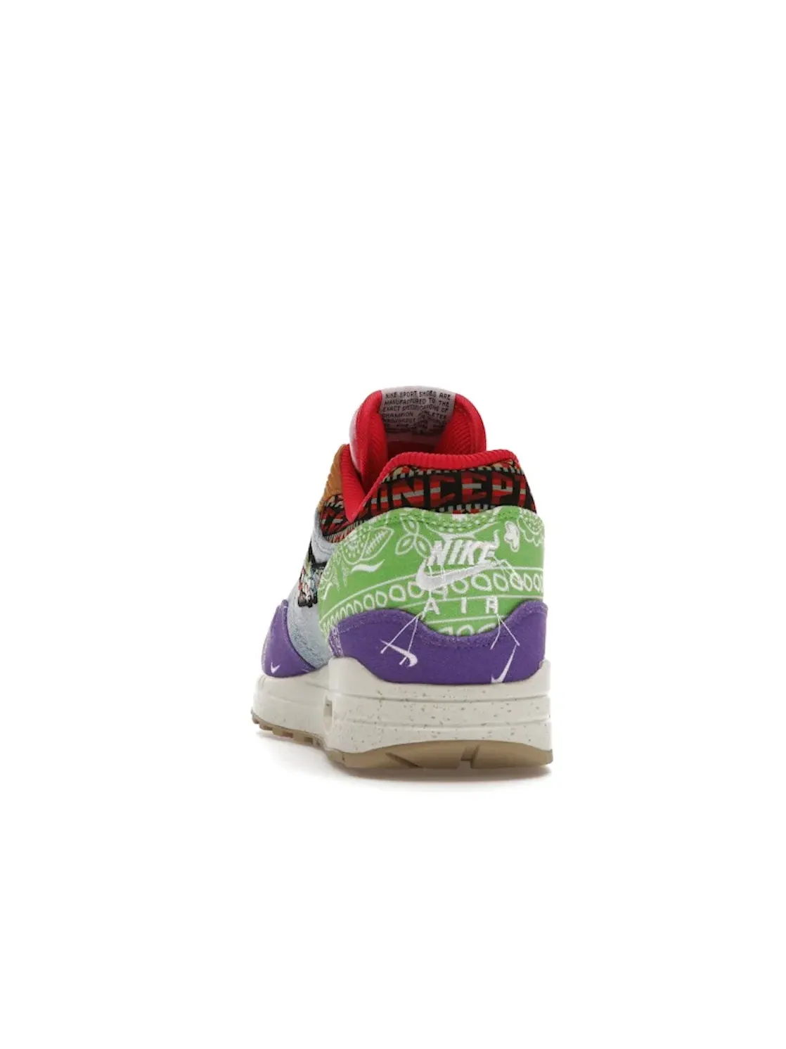 Мужские кроссовки с принтом Nike Air Max 1 SP — изображение 4 из 4, фиолетовый/мульти