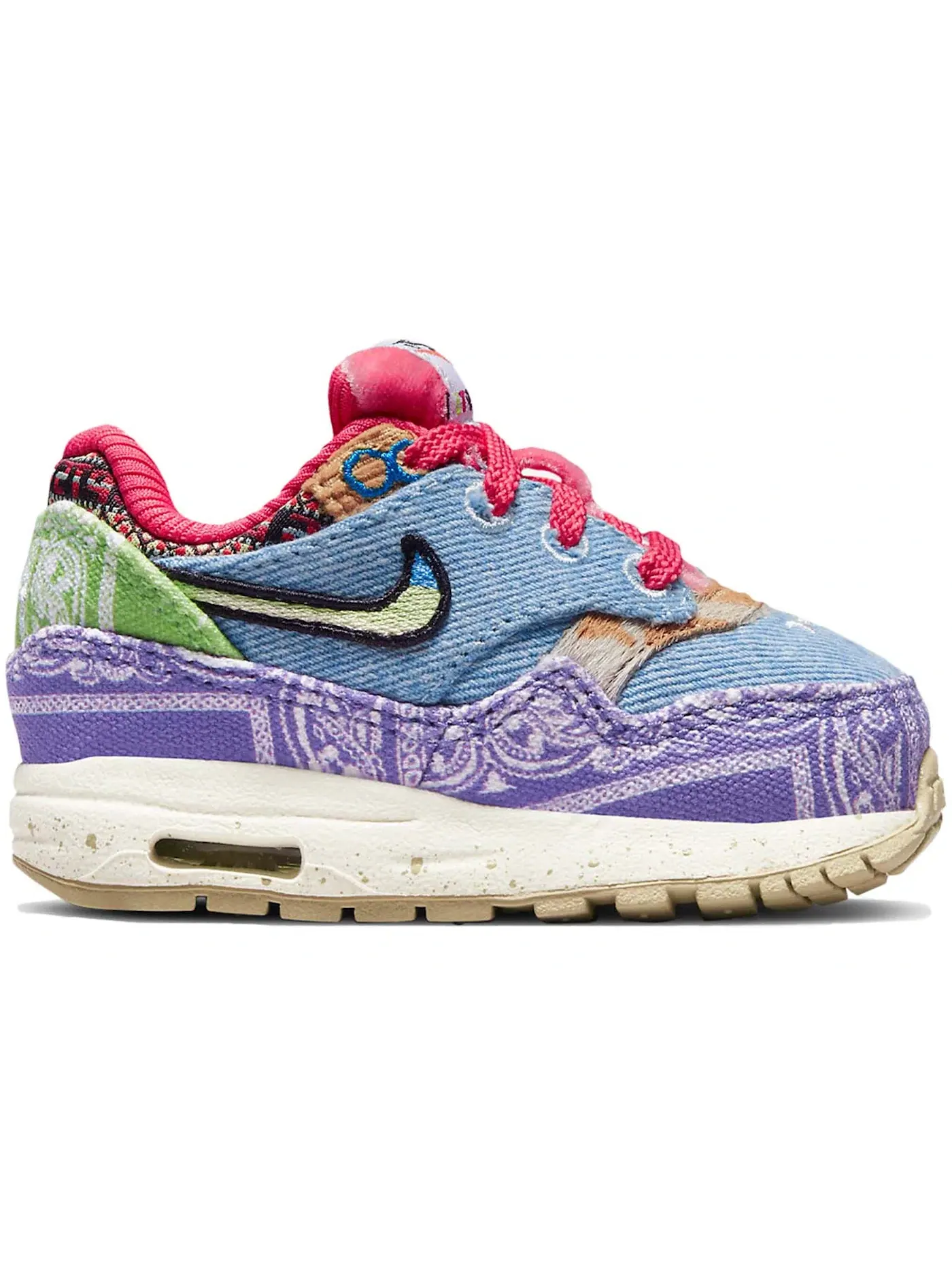 Детские кроссовки Lifestyle Nike Air Max 1 SP — изображение 1 из 1, фиолетовый/мульти