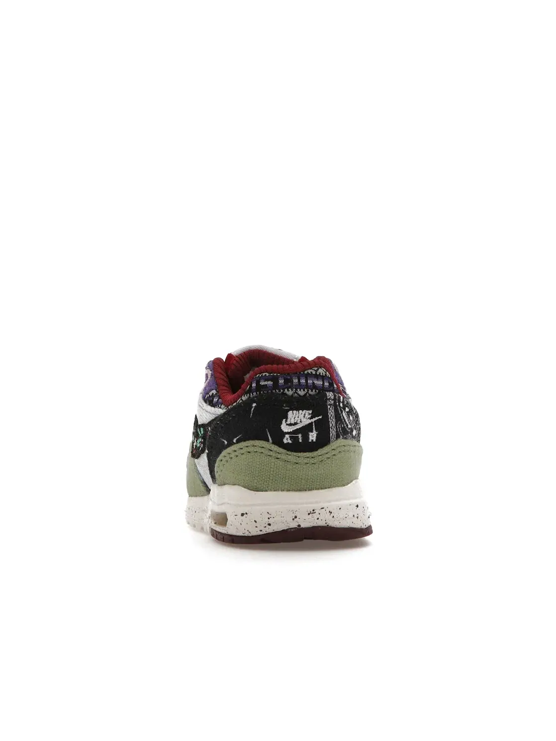 Детские кроссовки Lifestyle Nike Air Max 1 SP Concepts Mellow Nike — изображение 4 из 4, зеленый/черный/красный