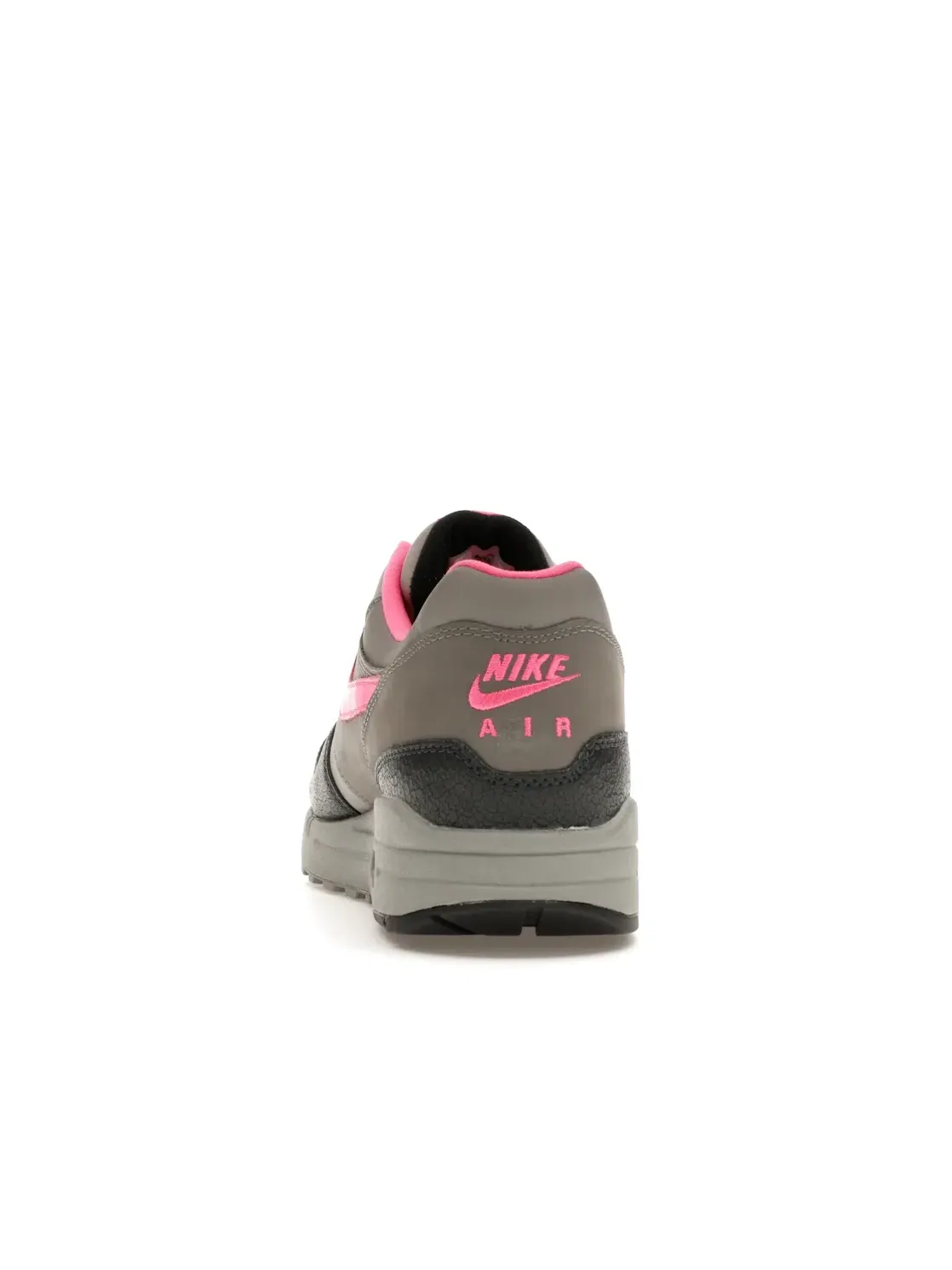 Мужские кроссовки с замшевыми вставками Nike Air Max 1 SP HUF — изображение 4 из 4, розовый/серый