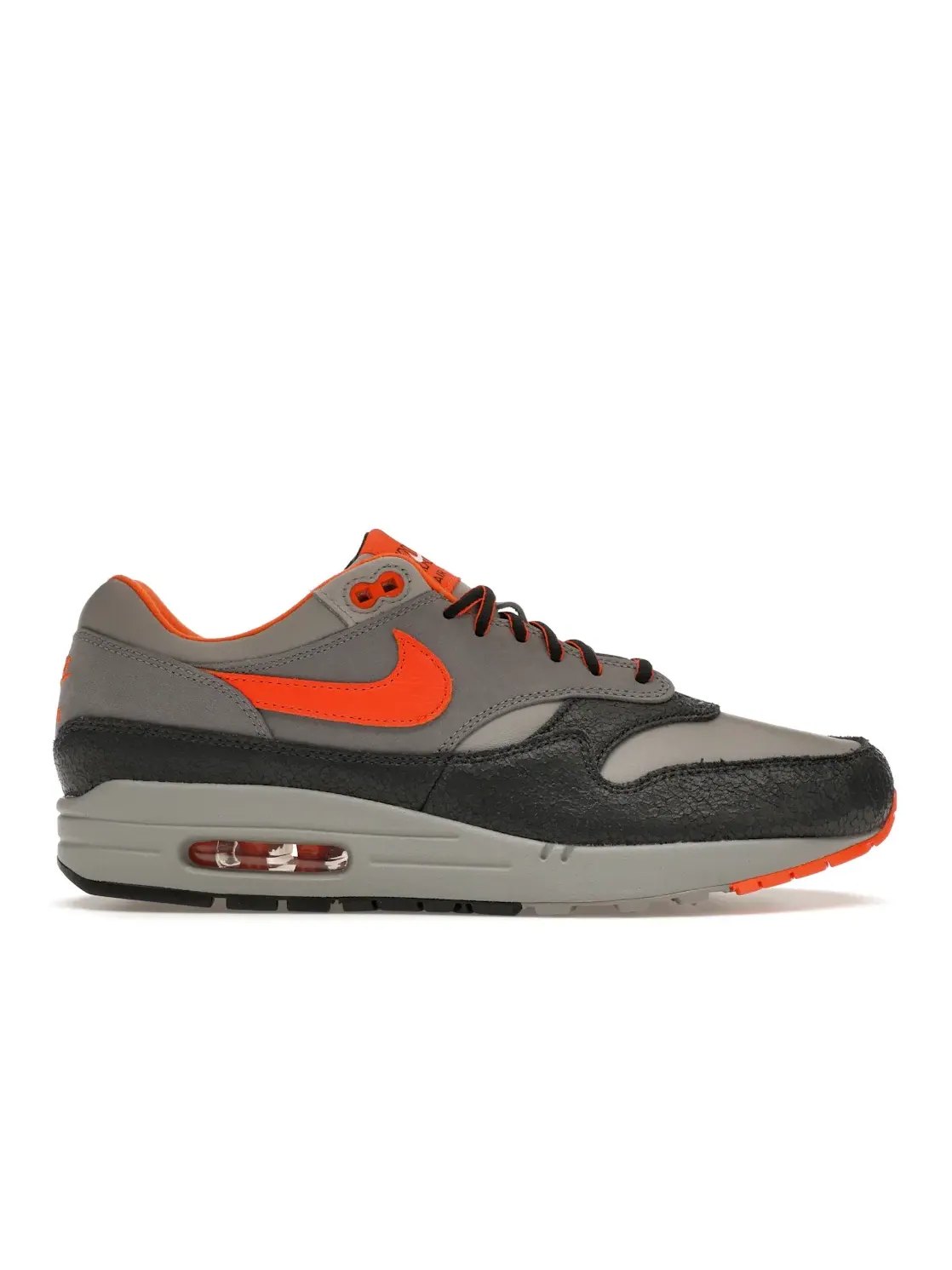 Мужские кроссовки Lifestyle с коллаборацией HUF Nike Air Max 1 SP Nike — изображение 1 из 4, оранжевый/серый