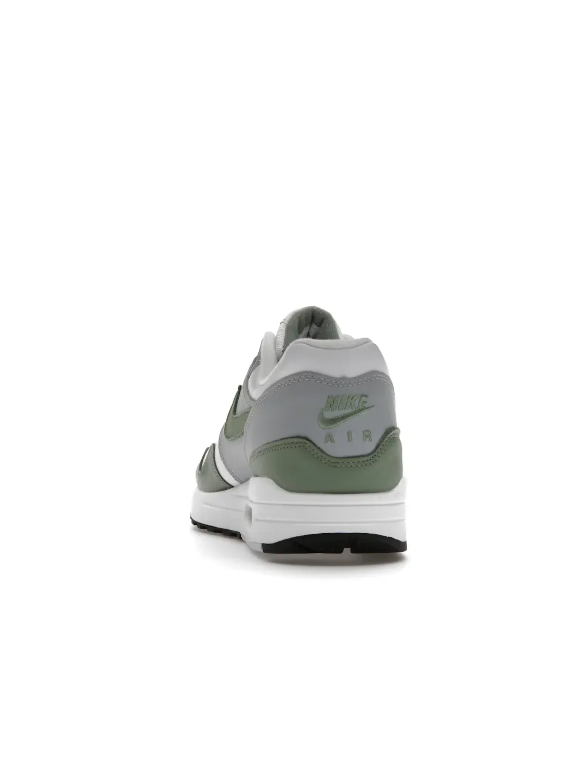 Мужские кроссовки с кожаным верхом Nike Air Max 1 — изображение 4 из 4, белый/-серый-черный