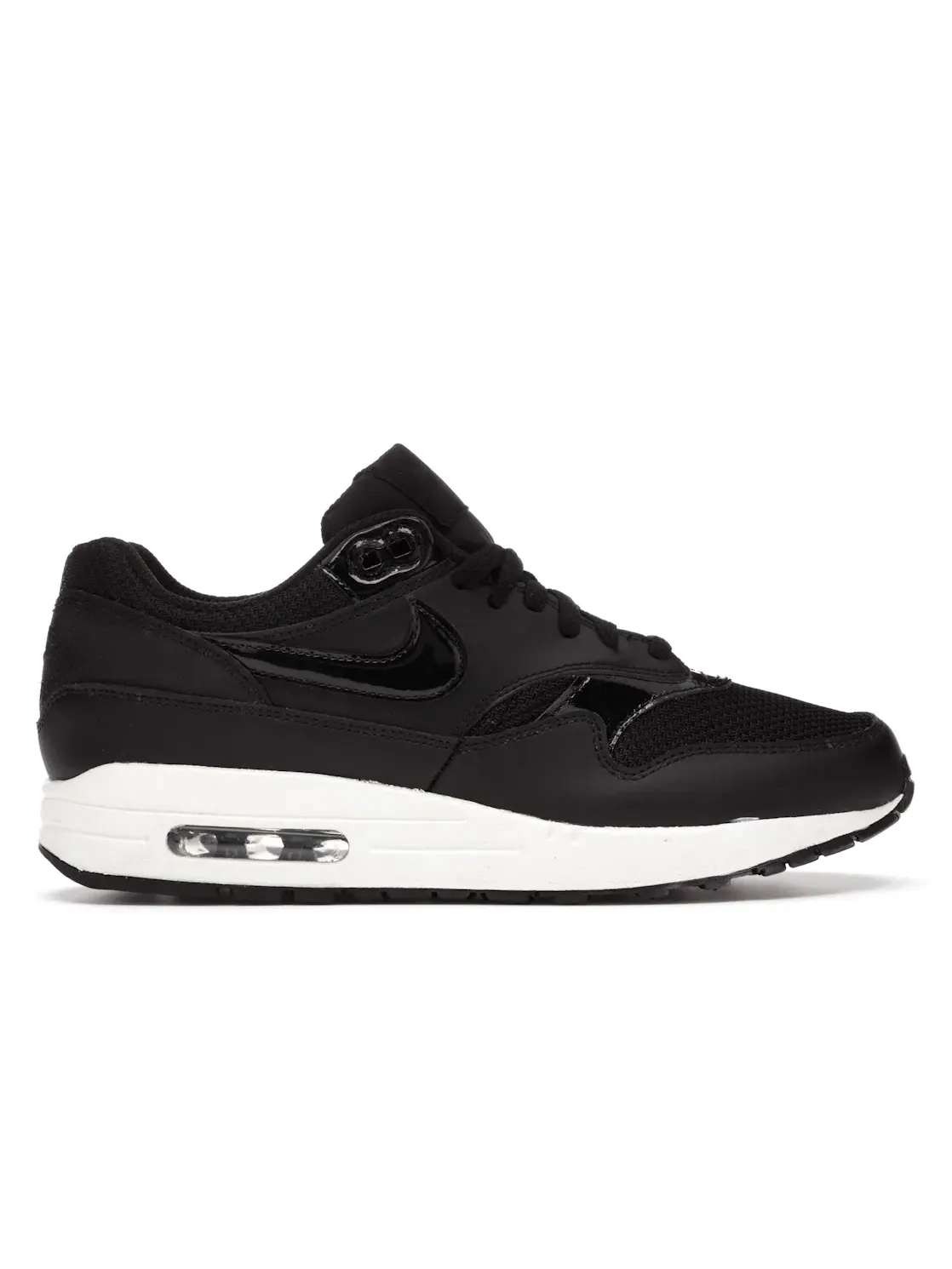 Женские кроссовки Lifestyle Nike Air Max 1 — изображение 1 из 4, черный/черный-белый
