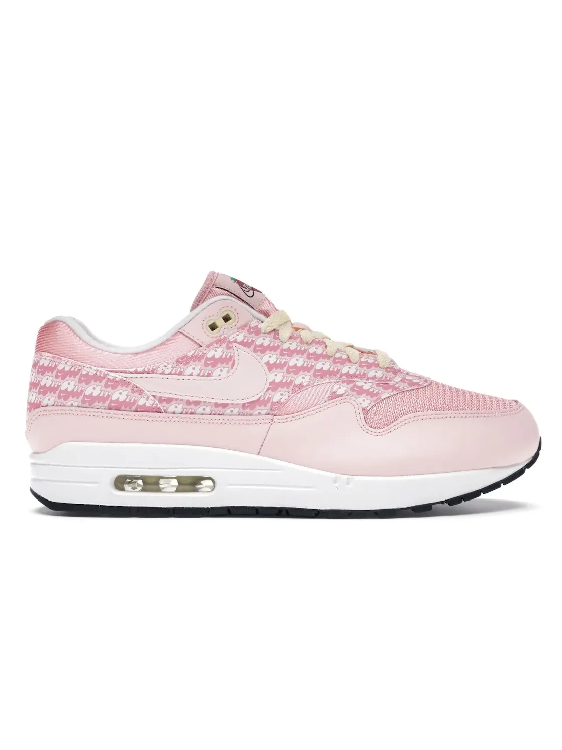 Мужские кроссовки Lifestyle с принтом Nike Air Max 1 Nike — изображение 1 из 4, белый