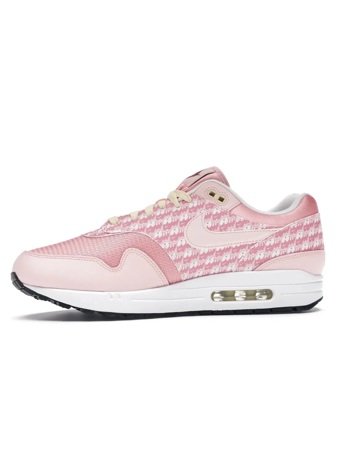 Мужские кроссовки Lifestyle с принтом Nike Air Max 1 Nike — изображение 3 из 4, белый