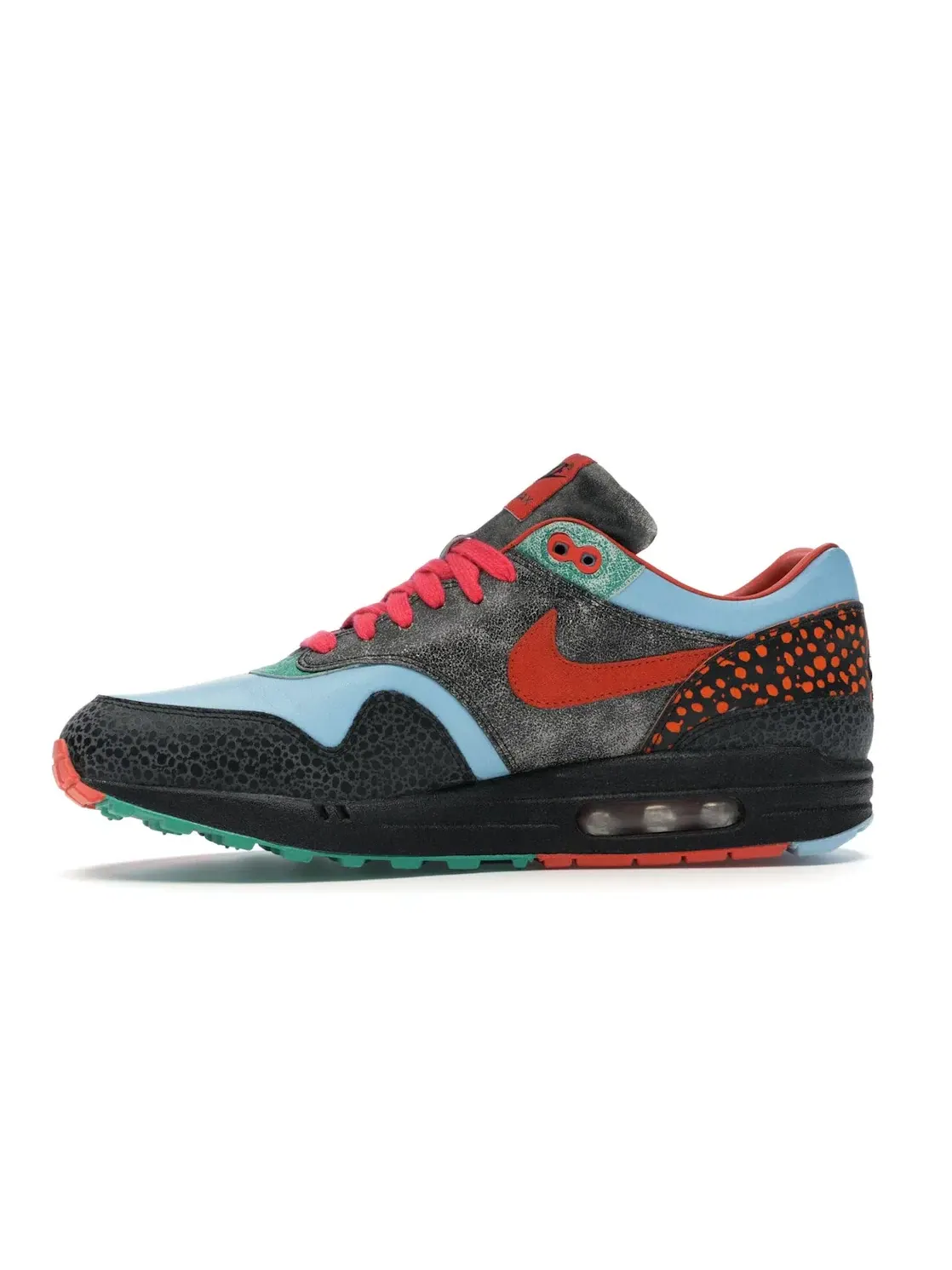 Мужские кроссовки Lifestyle Nike Air Max 1 — изображение 3 из 4, черный/-синий