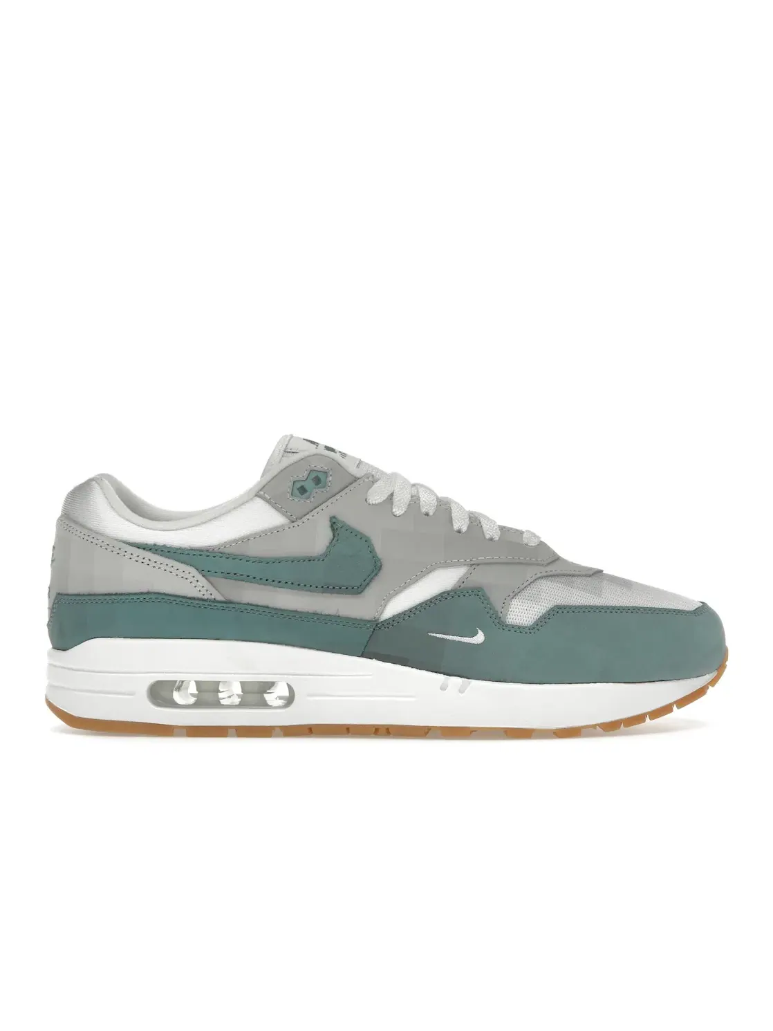 Мужские кроссовки Lifestyle с принтом Nike Air Max 1 Nike — изображение 1 из 4, белый//серый
